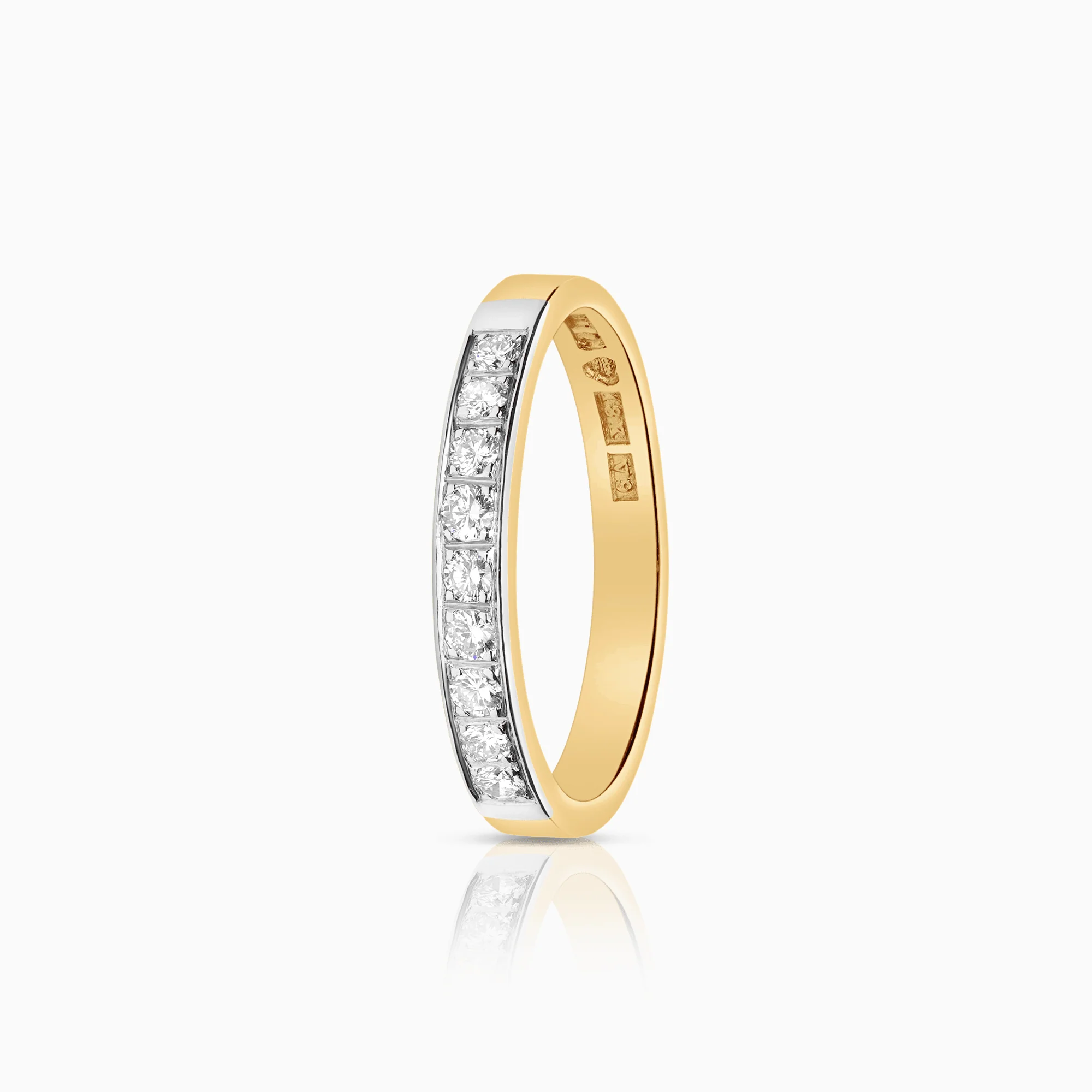 Eternity Ring 0.27ct 18K gold