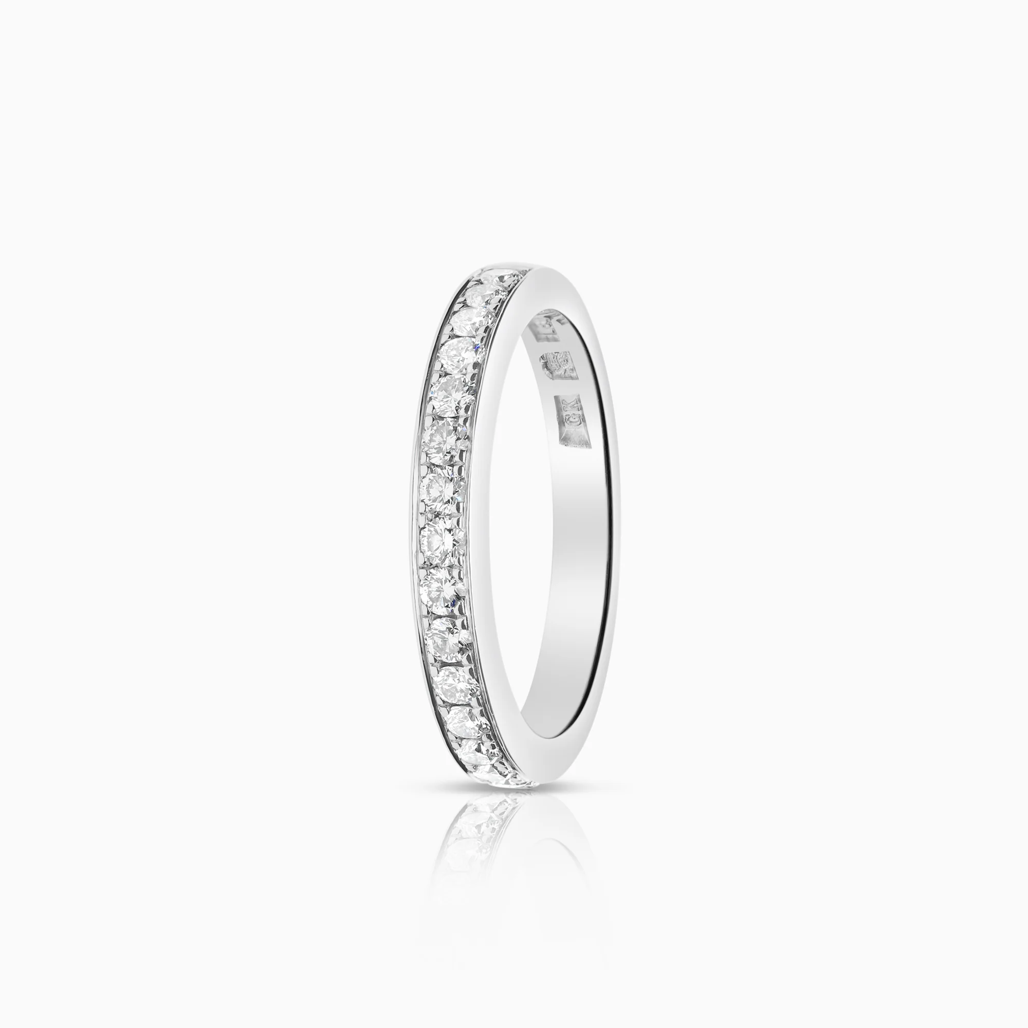 Eternity Ring 0.32ct 18K white gold