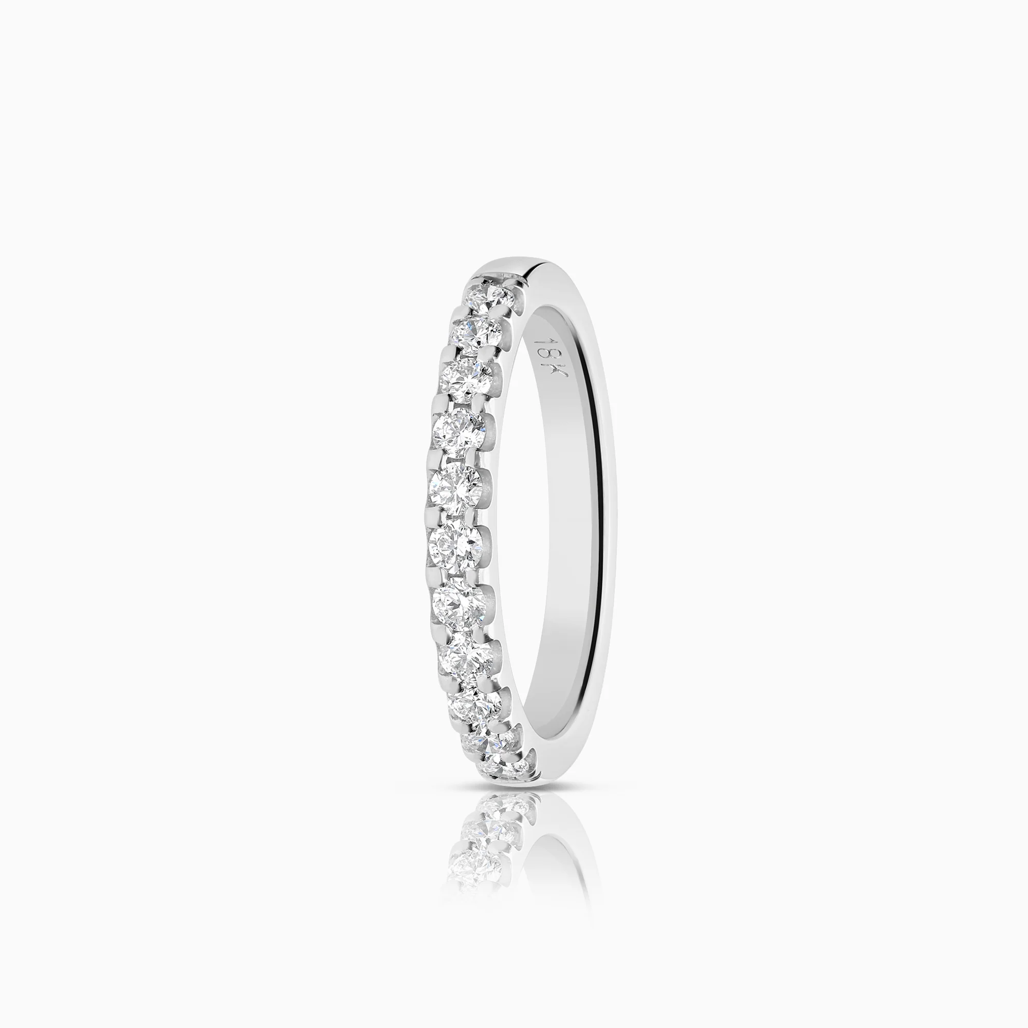 Eternity Ring 0.33ct 18K white gold