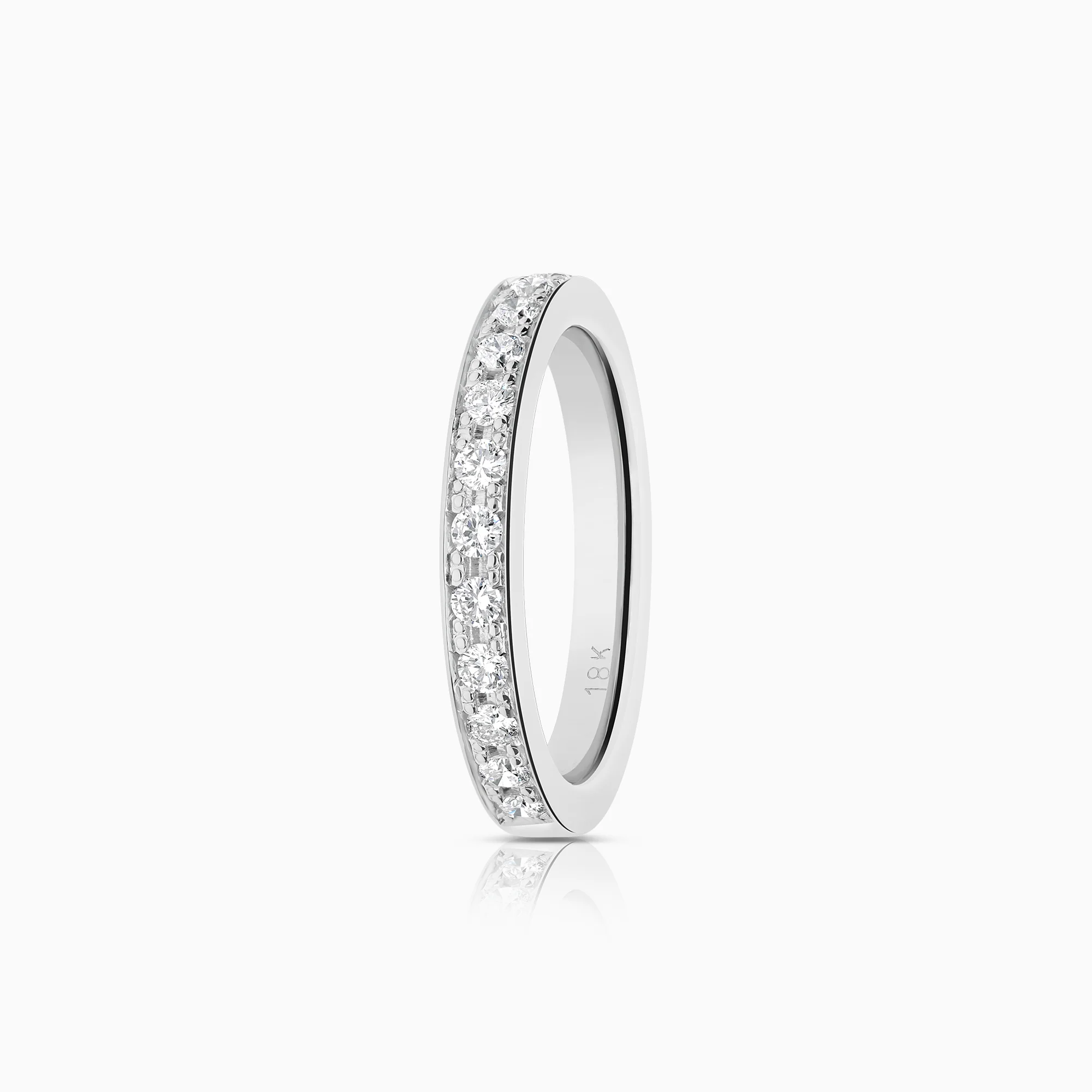 Eternity Ring 0.36ct 18K white gold