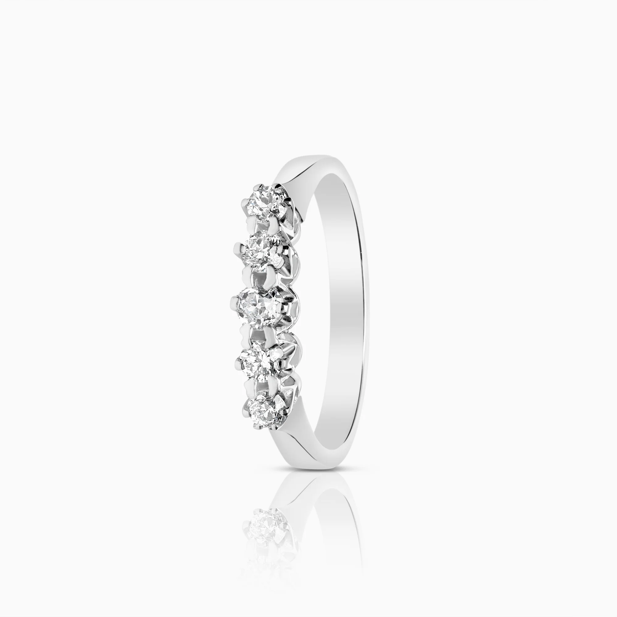Eternity Ring 0.40ct 18K white gold