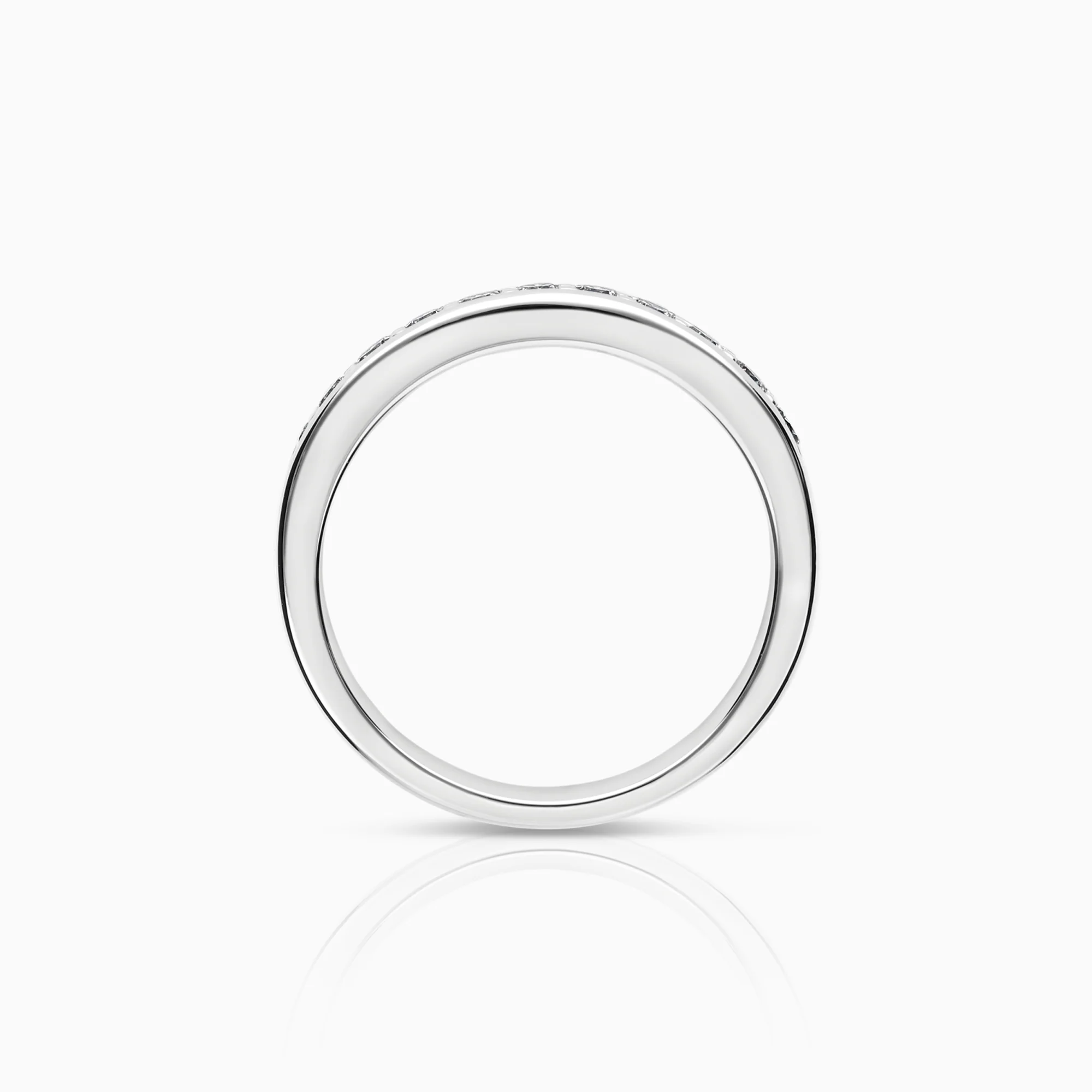 Eternity ring 0.44ct 18K white gold - Image 2