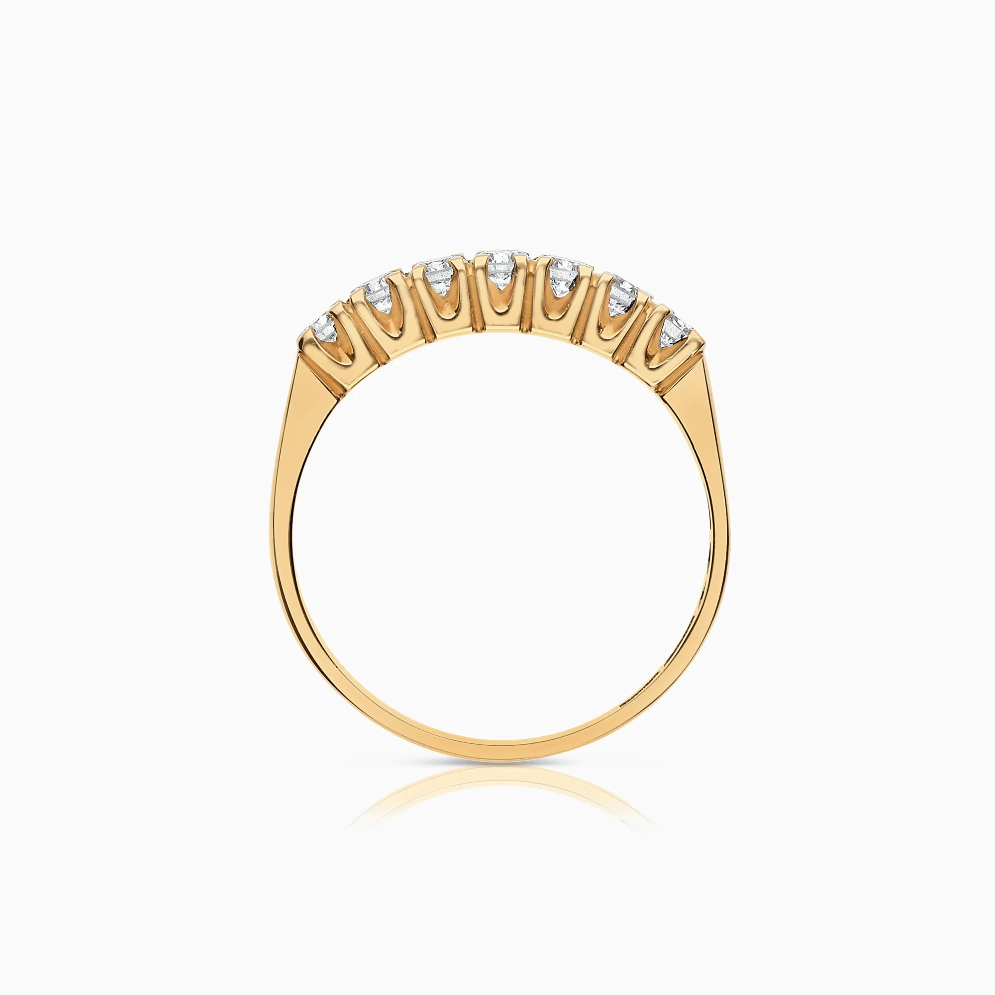Eternity ring 0.47ct 18K gold - Image 2