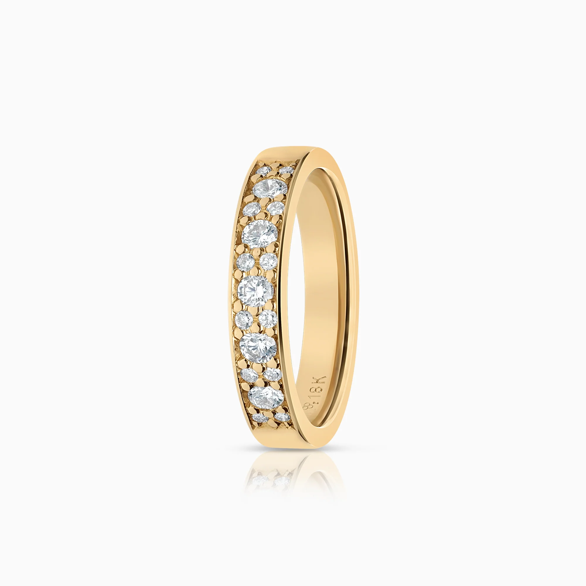 Eternity ring 0.47ct 18K gold