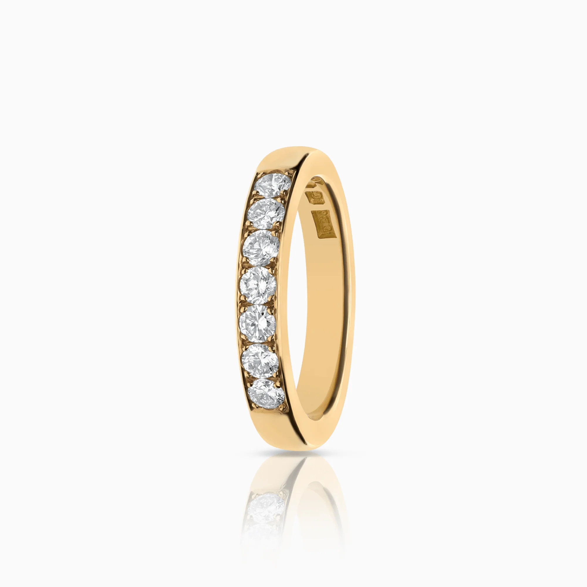 Eternity ring 0.49ct 18K gold