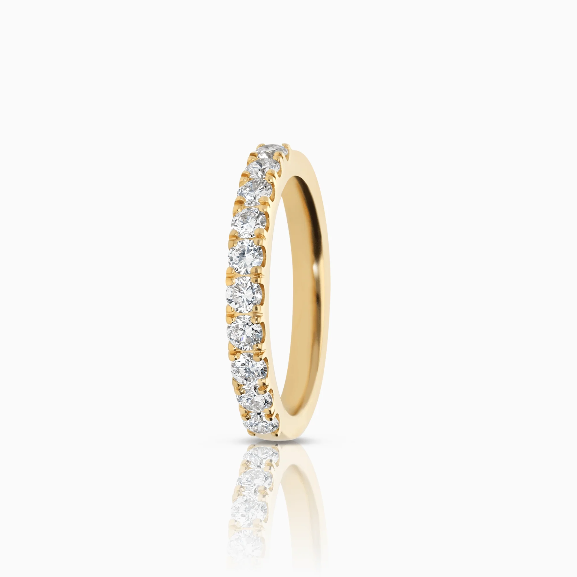 Eternity Ring 0.50ct 18K yellow gold