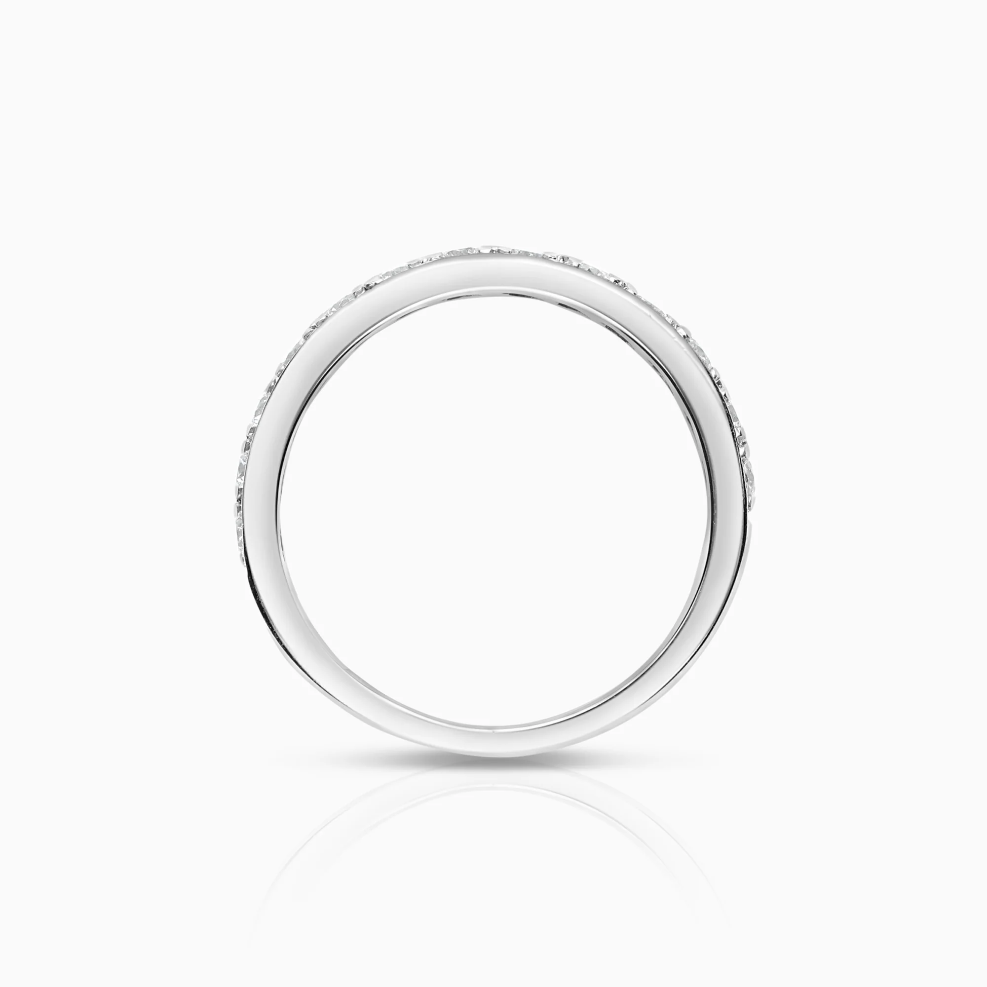 Eternity ring 0.52ct 18K white gold - Image 2
