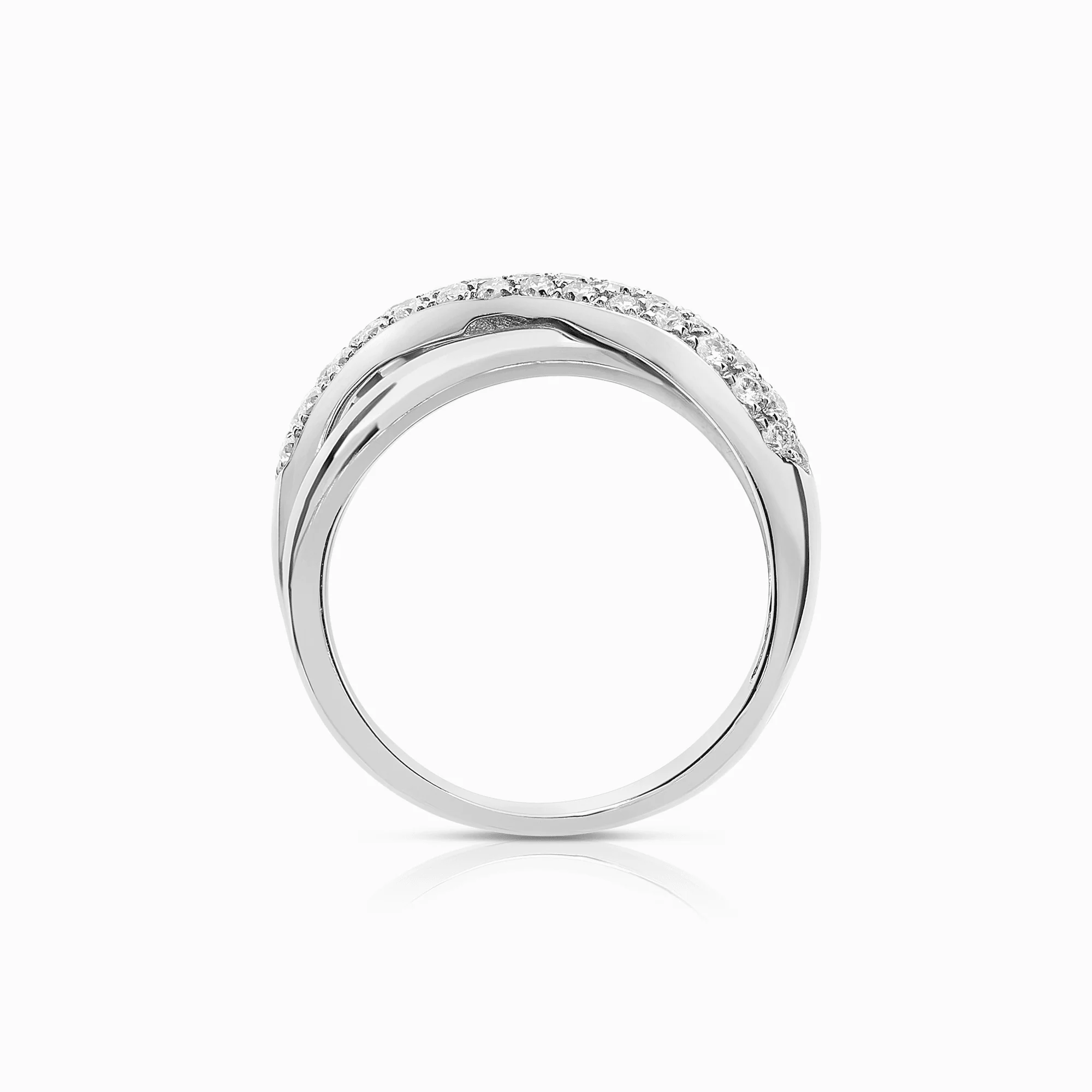 Eternity Ring 0.55ct 18K white gold - Image 2