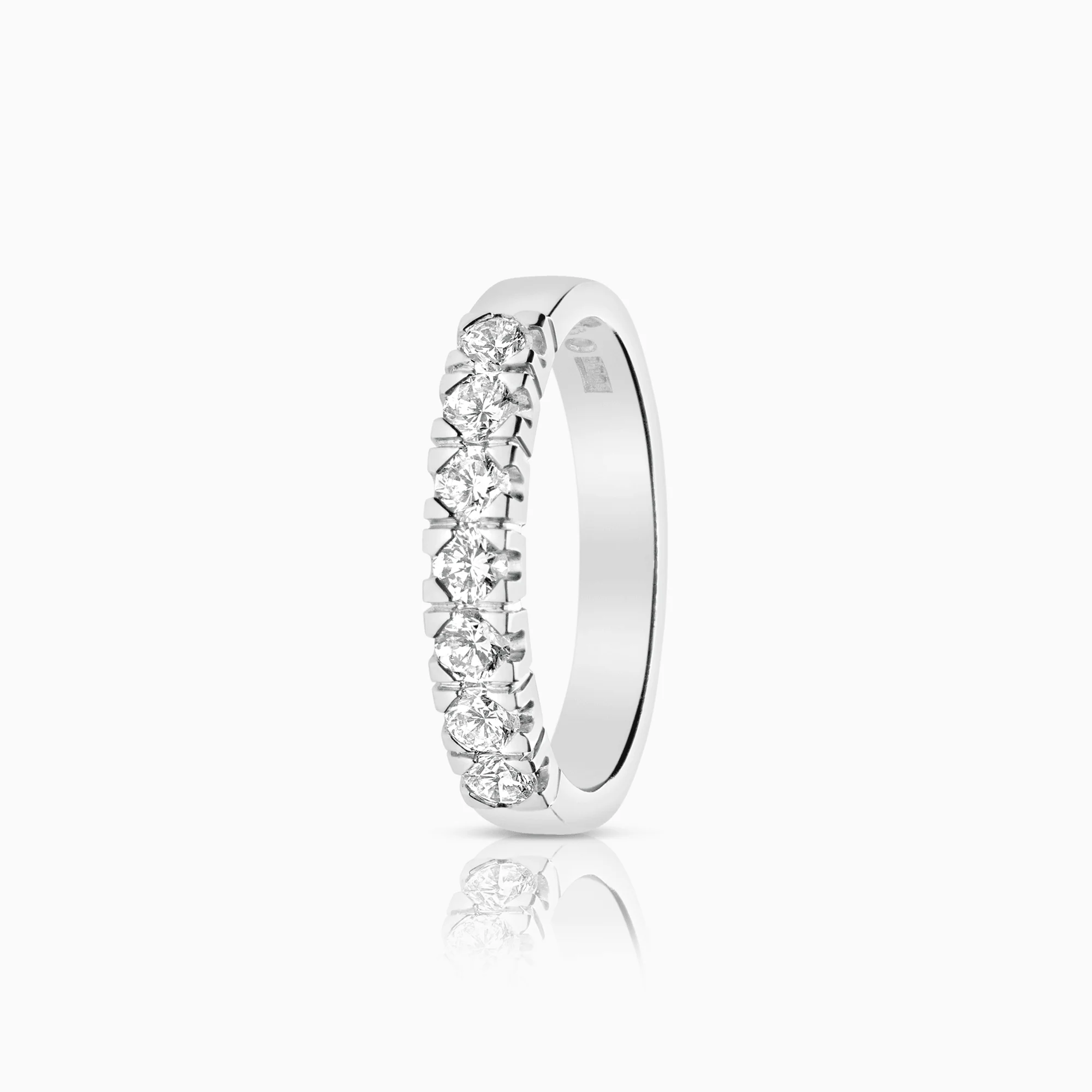 Eternity Ring 0.63ct 18K white gold