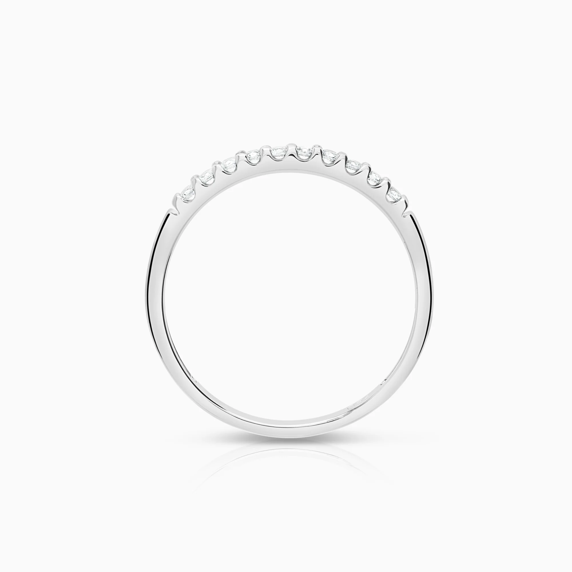 Eternity Ring 1.67g cubic zirconia 18K white gold - Image 2