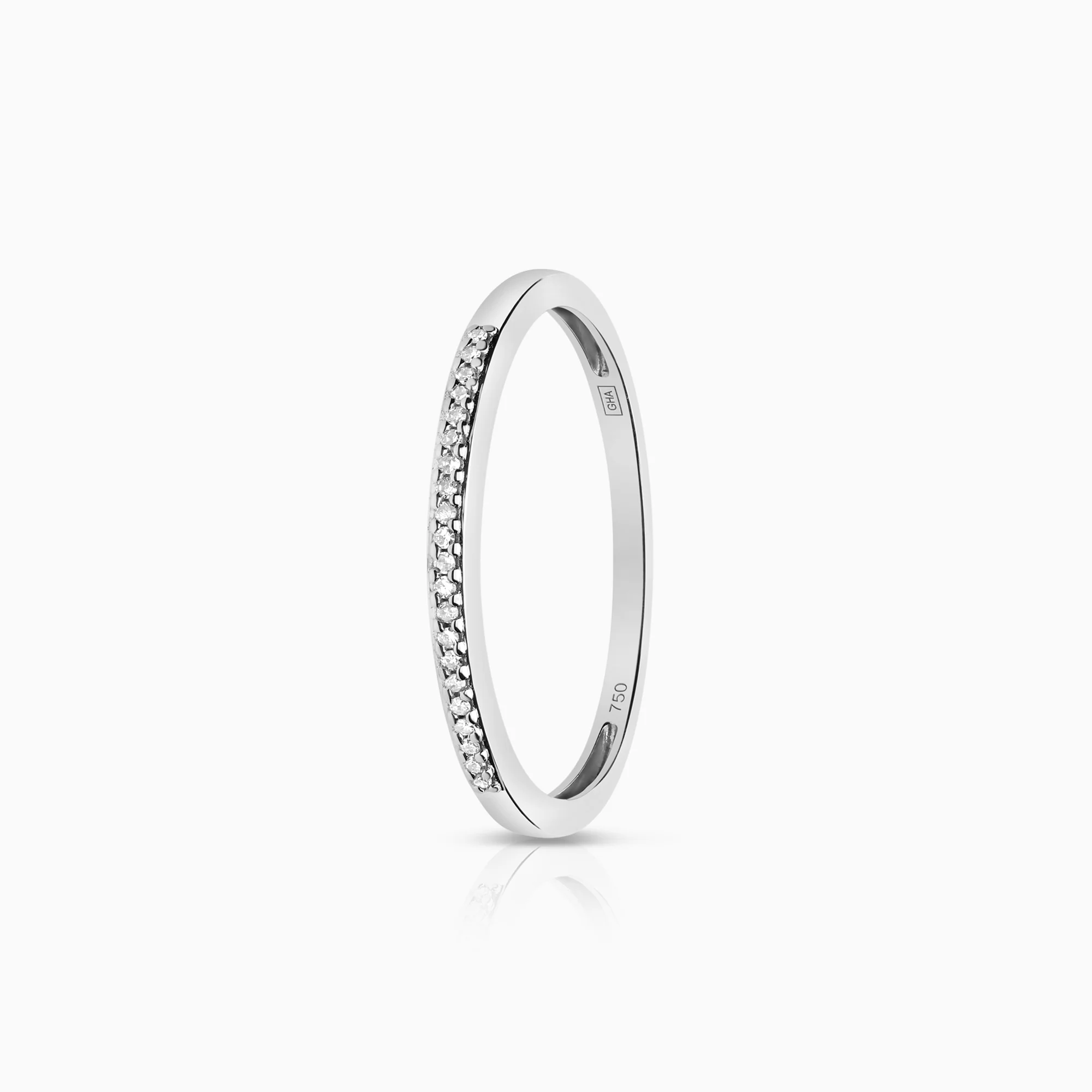 Eternity Ring 1.78g 18K white gold