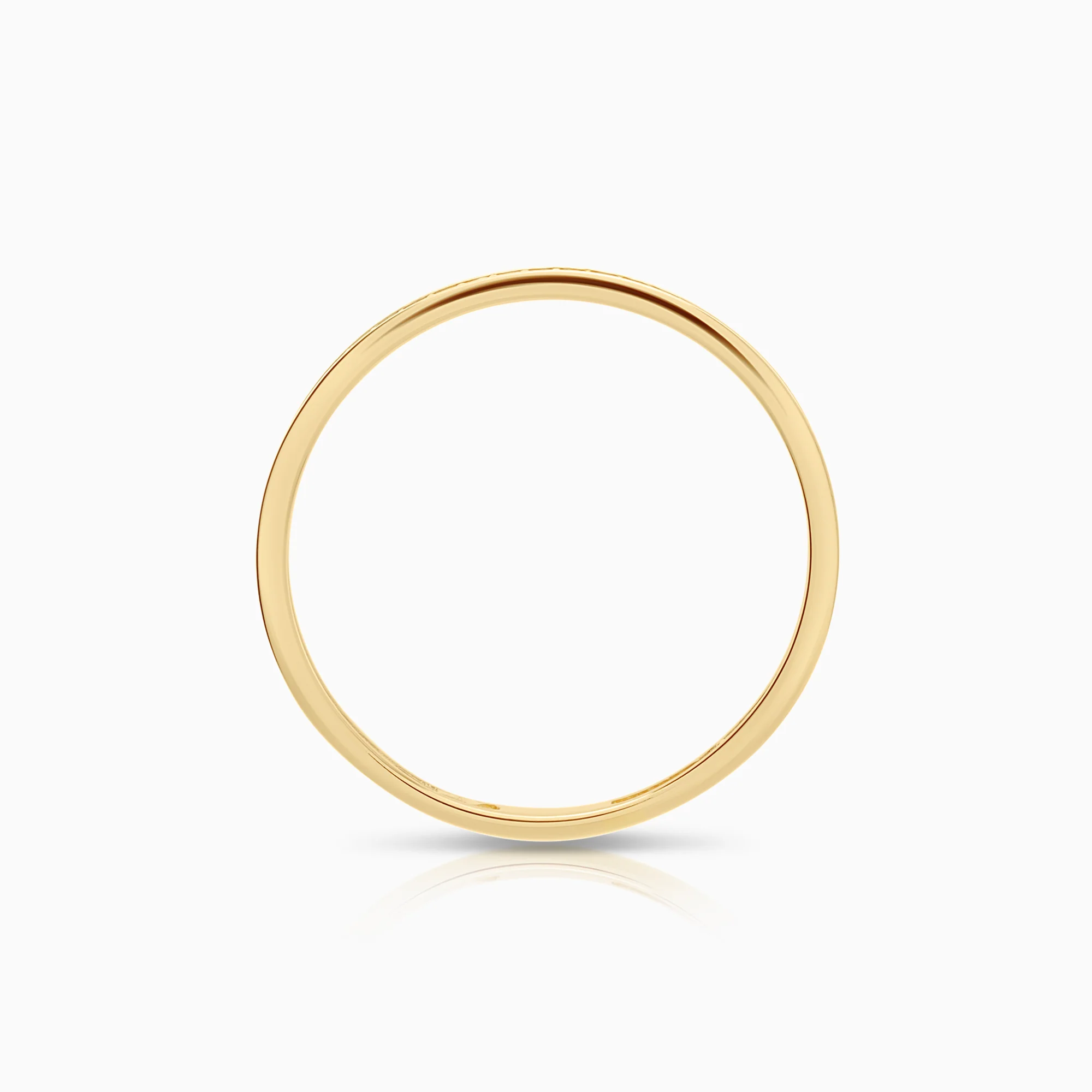 Eternity Ring cubic zirconia 1.08g 18K yellow gold - Image 2