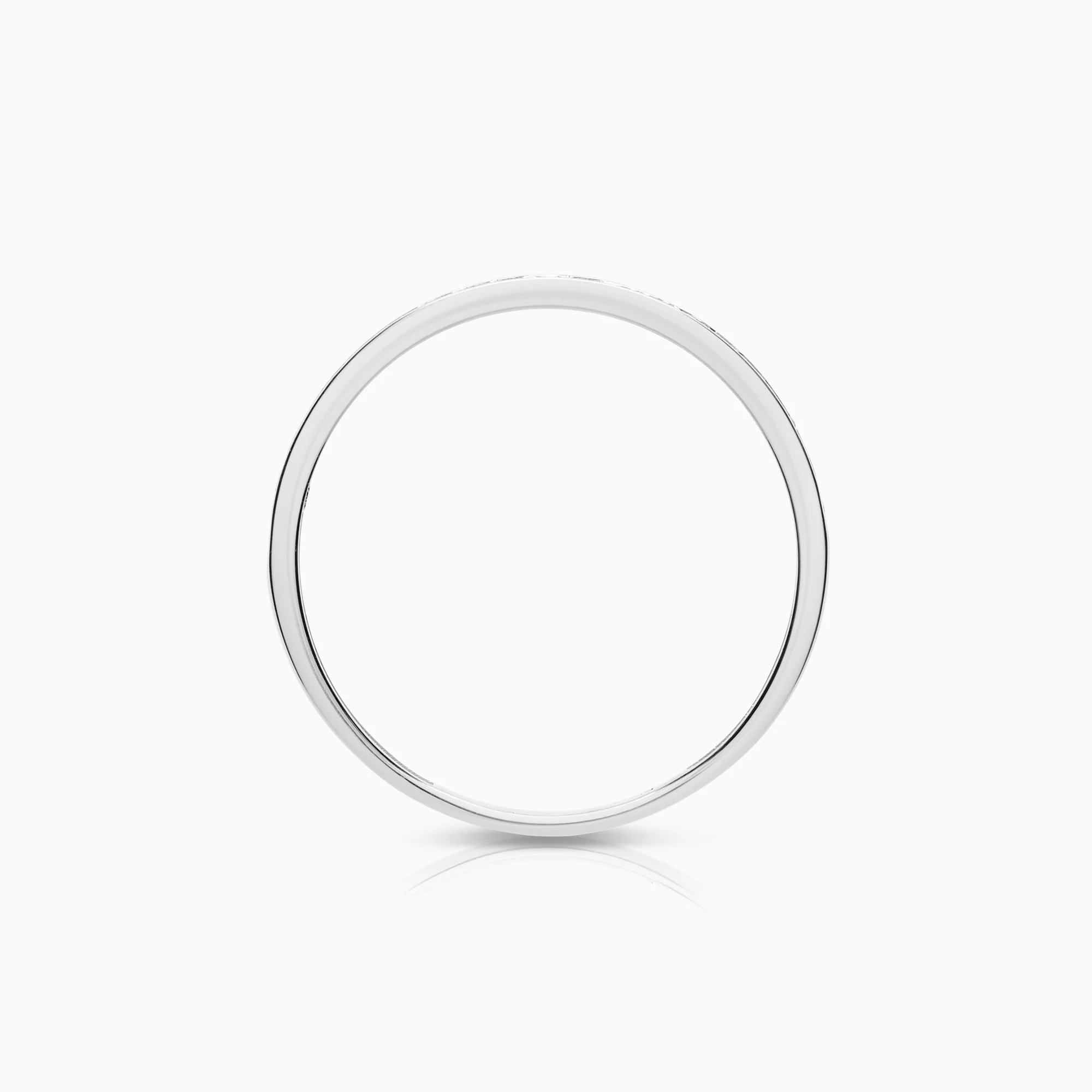 Eternity Ring cubic zirconia 1.27g 18K white gold - Image 2