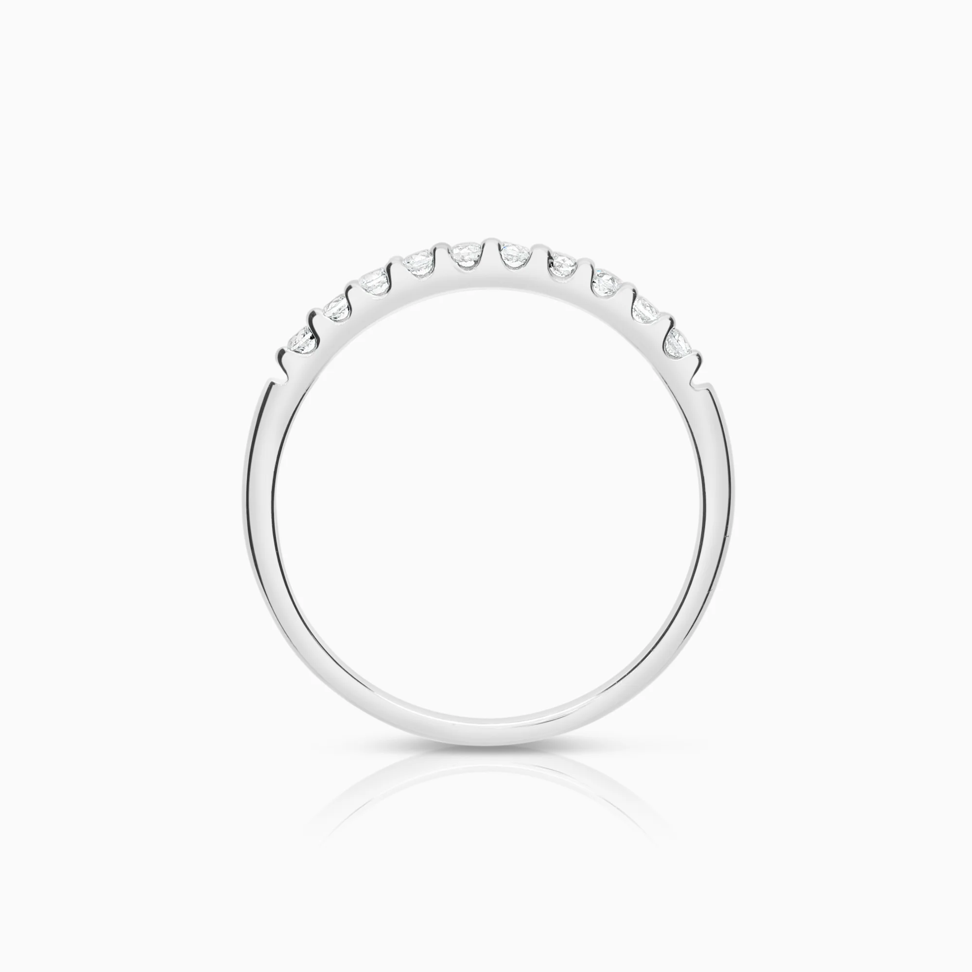 Eternity Ring cubic zirconia 1.47g 18K white gold - Image 2
