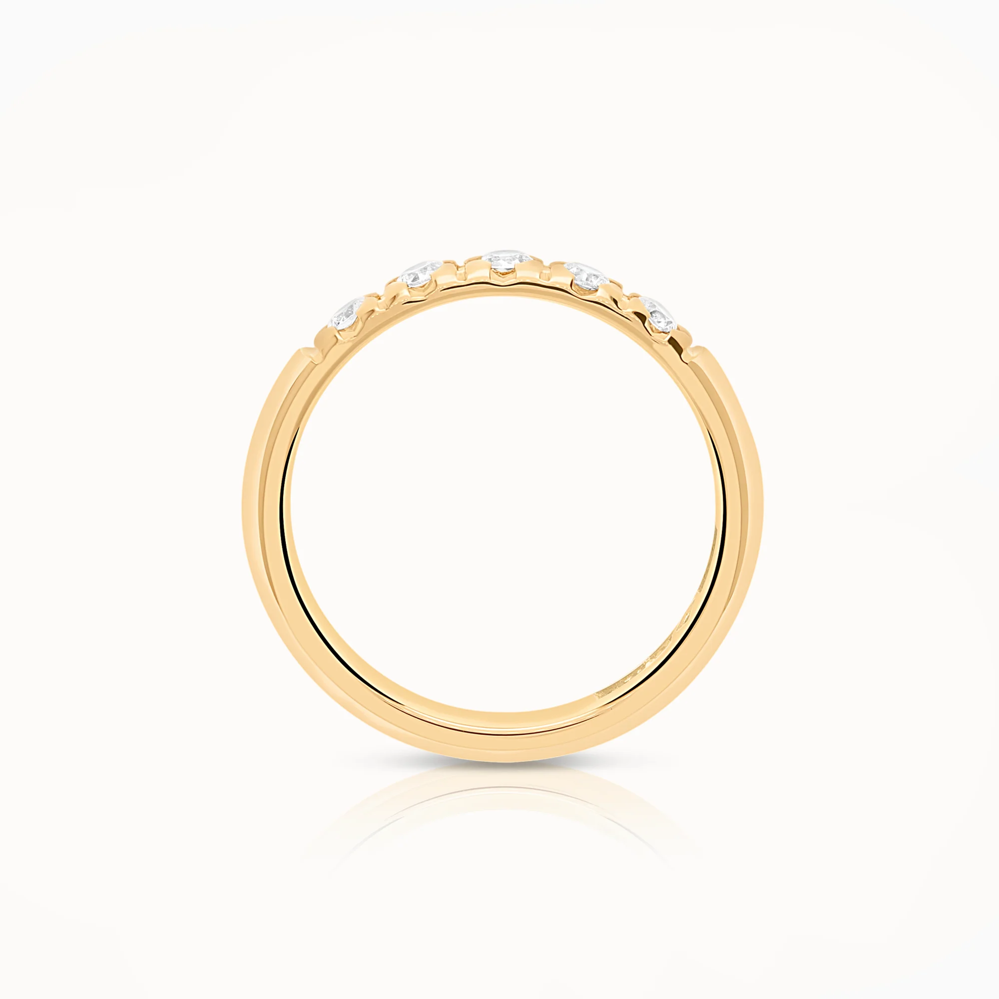 Eternity Ring cubic zirconia 4.47g 18K gold - Image 2