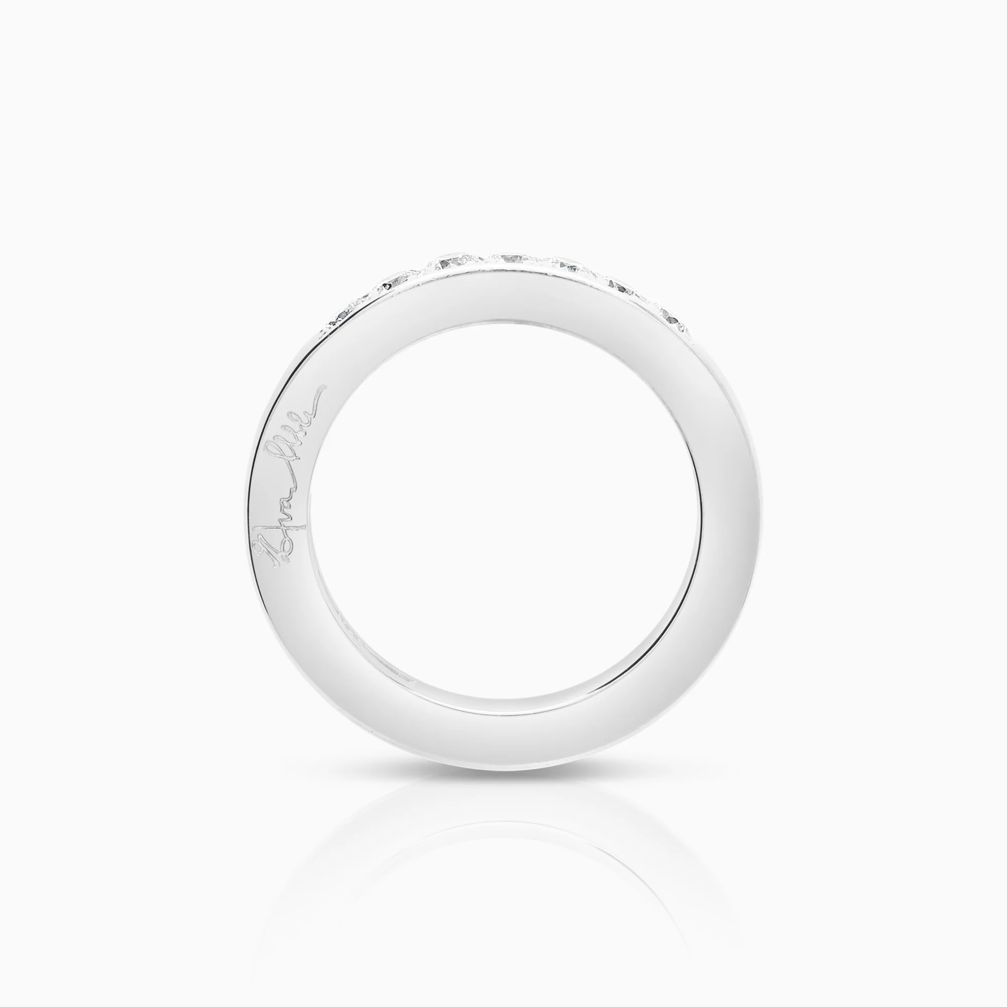 Efva Attling 7 stars & signature 0.35ct 18K white gold - Image 2
