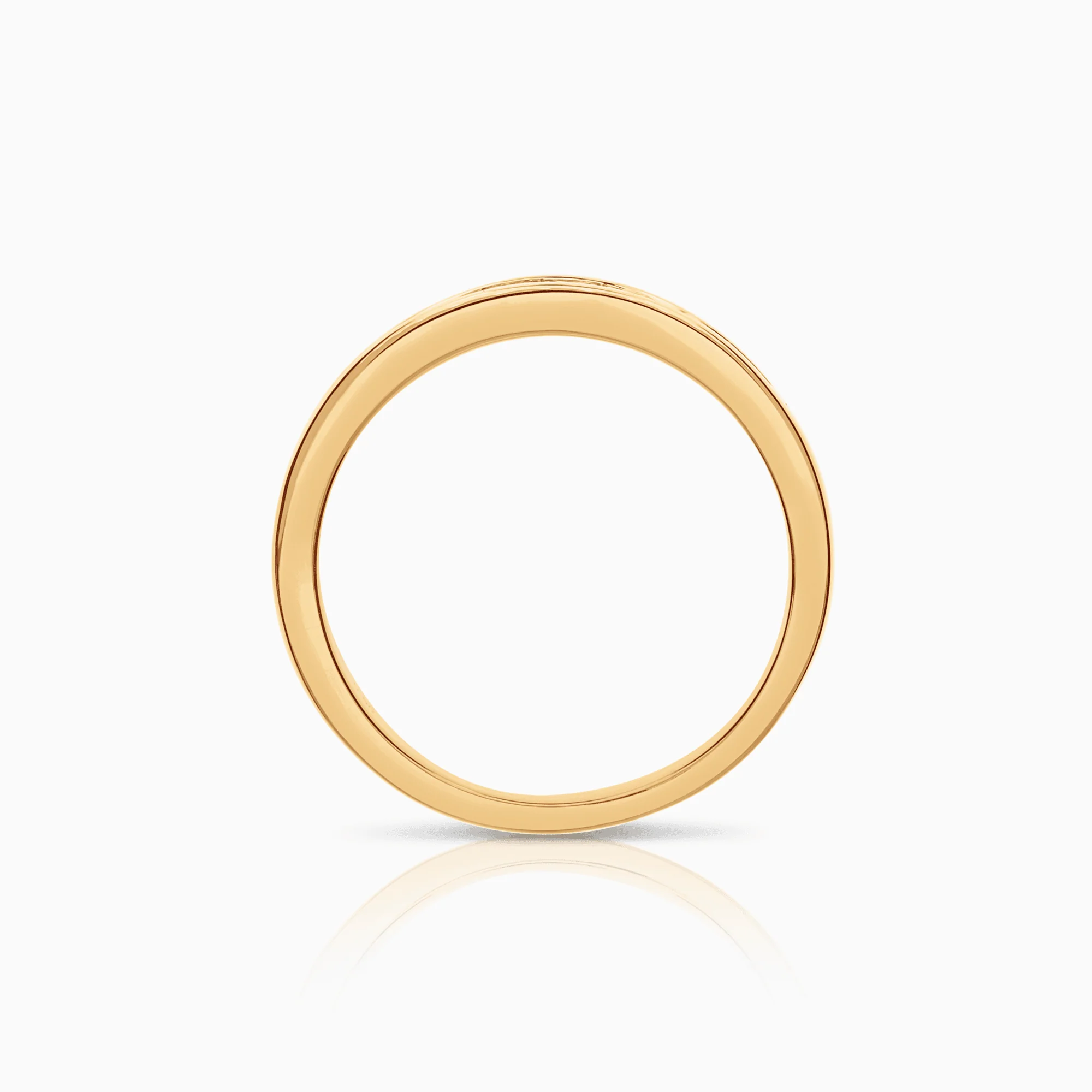 Eternity Ring princess 0.50ct 18K yellow gold - Image 2