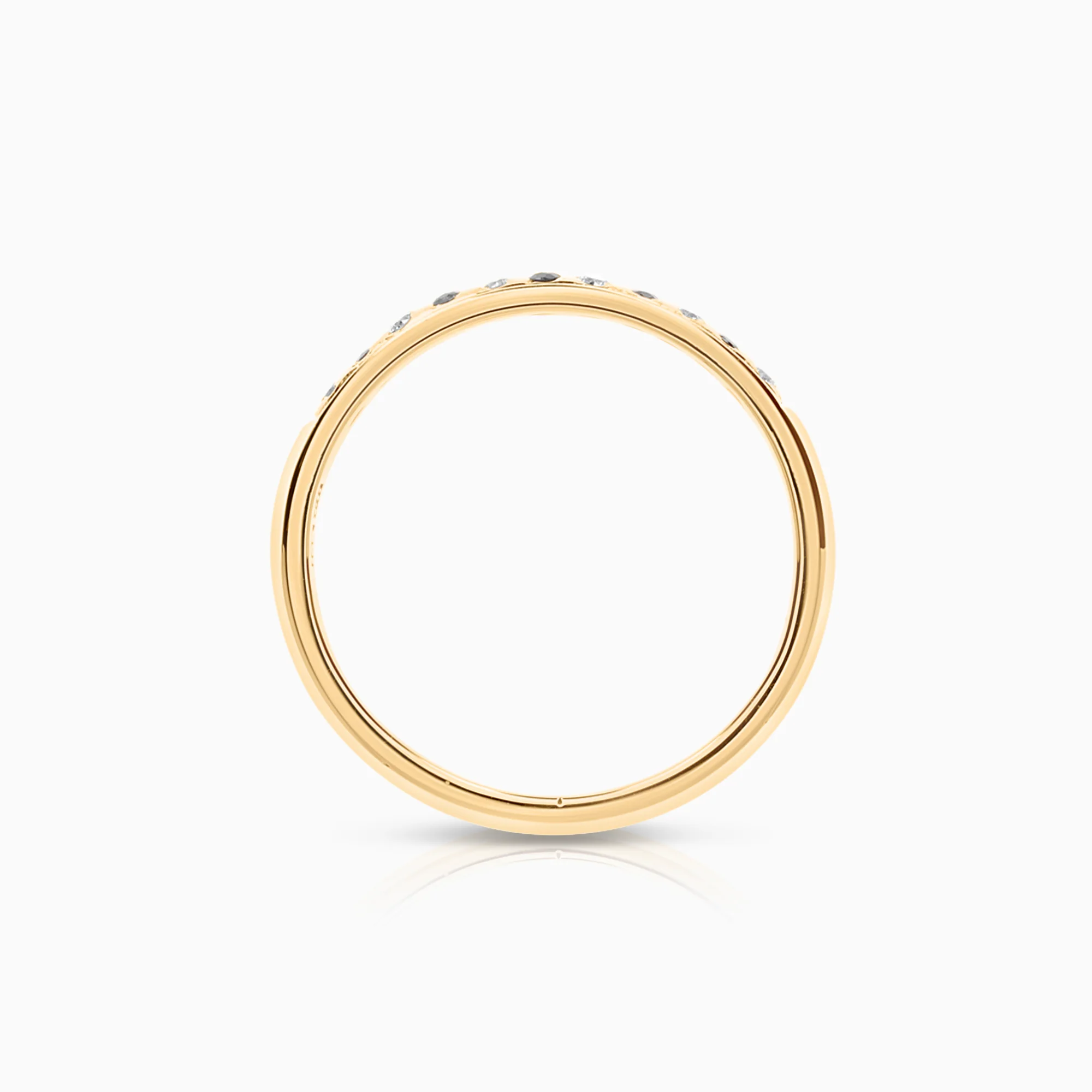 Eternity Ring sapphires 0.09ct 18K gold - Image 2