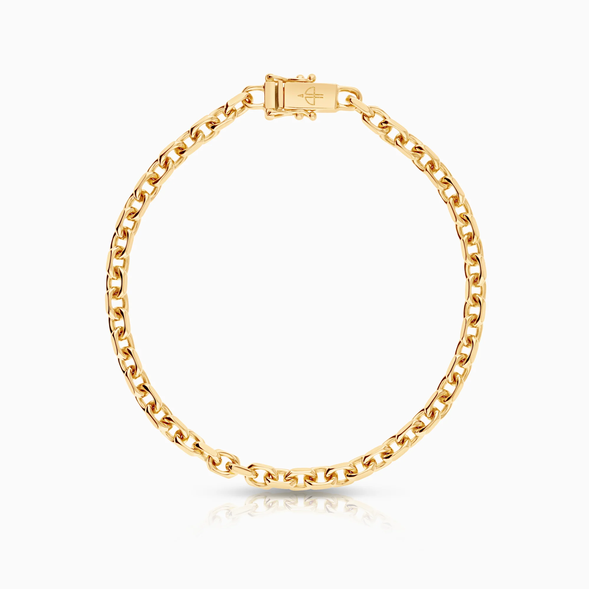 Cable bracelet 14.92g 18K gold