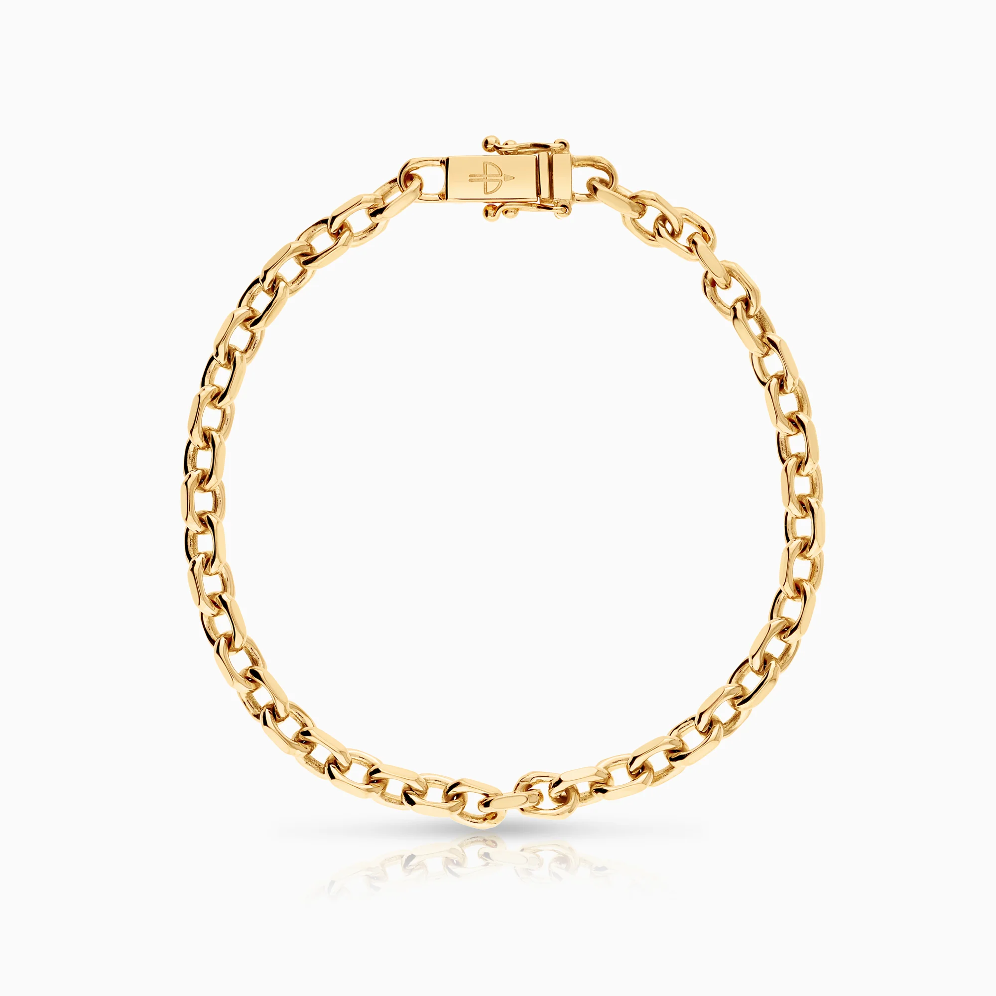 Cable bracelet 17.32g 18K gold