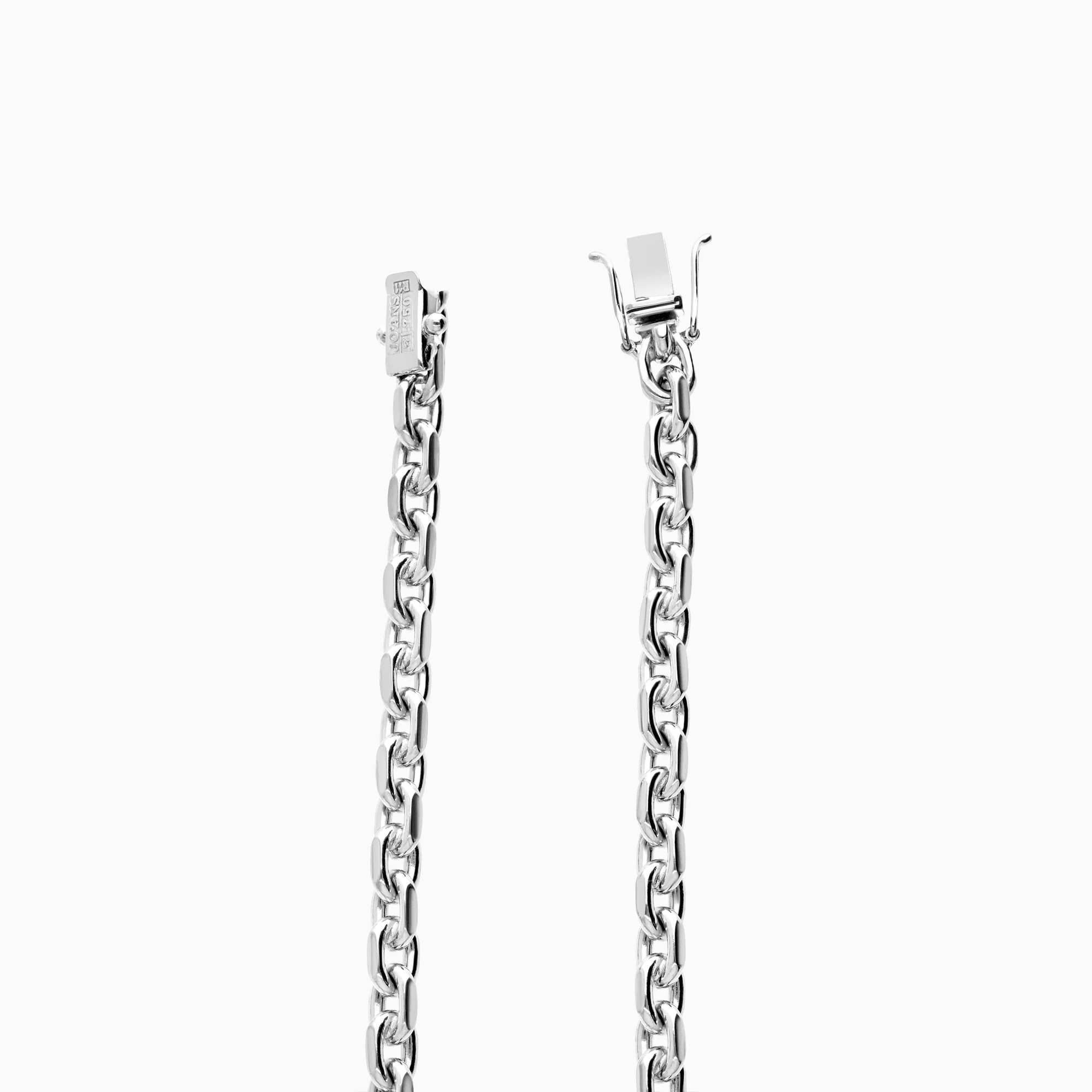 Cable Bracelet 22.95g 18K White Gold - Image 2