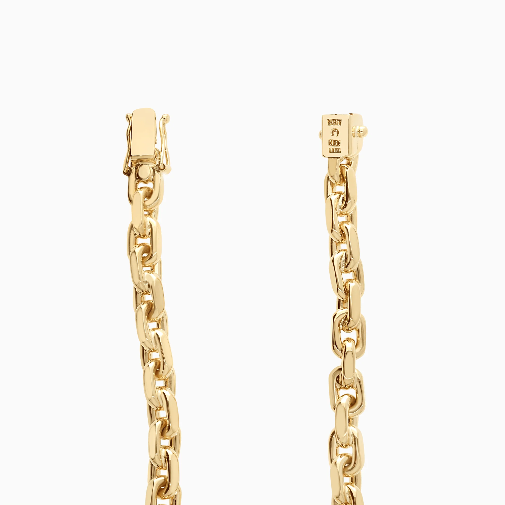 Cable bracelet 35.48g 18K gold - Image 2