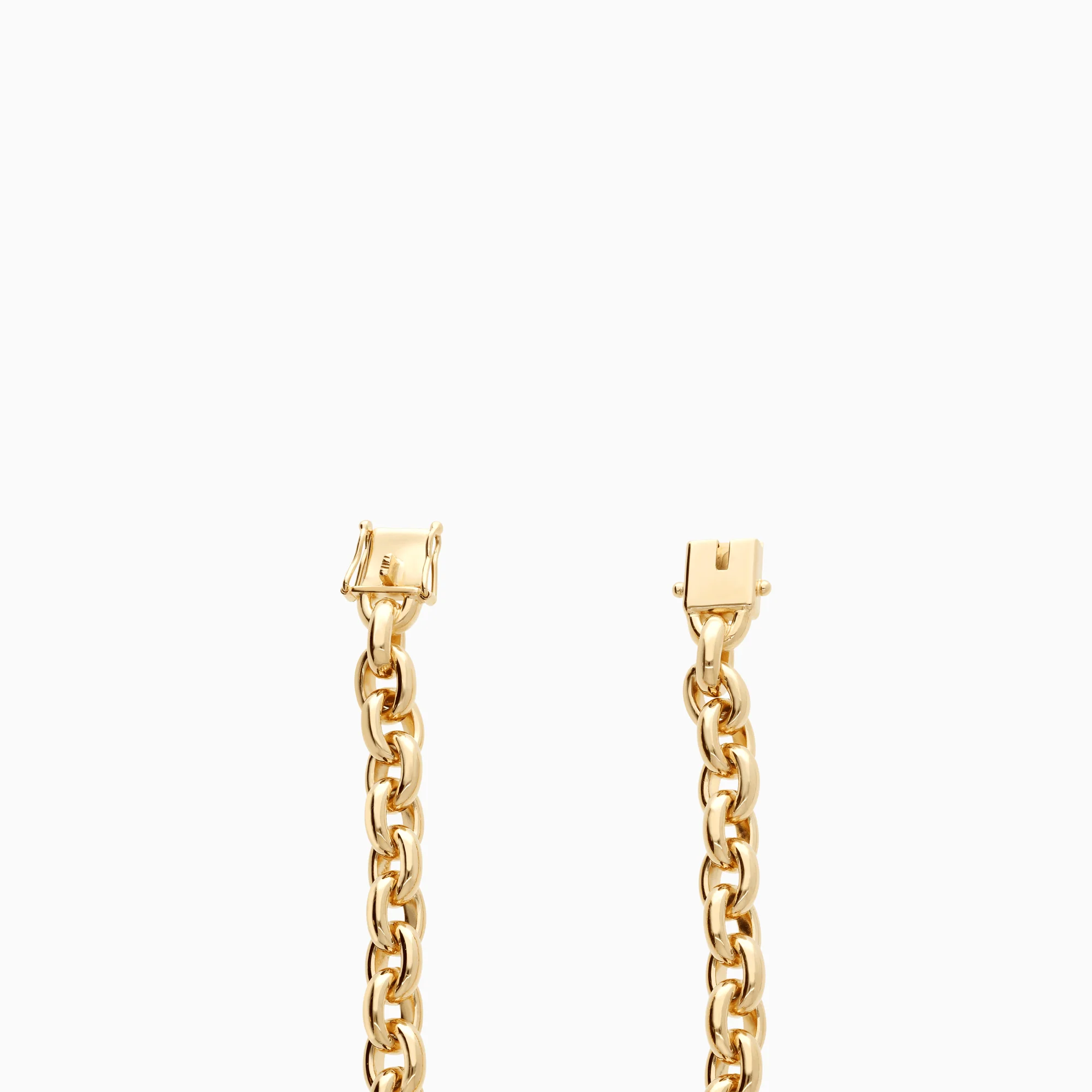 Cable bracelet 71.68g 18K gold - Image 2