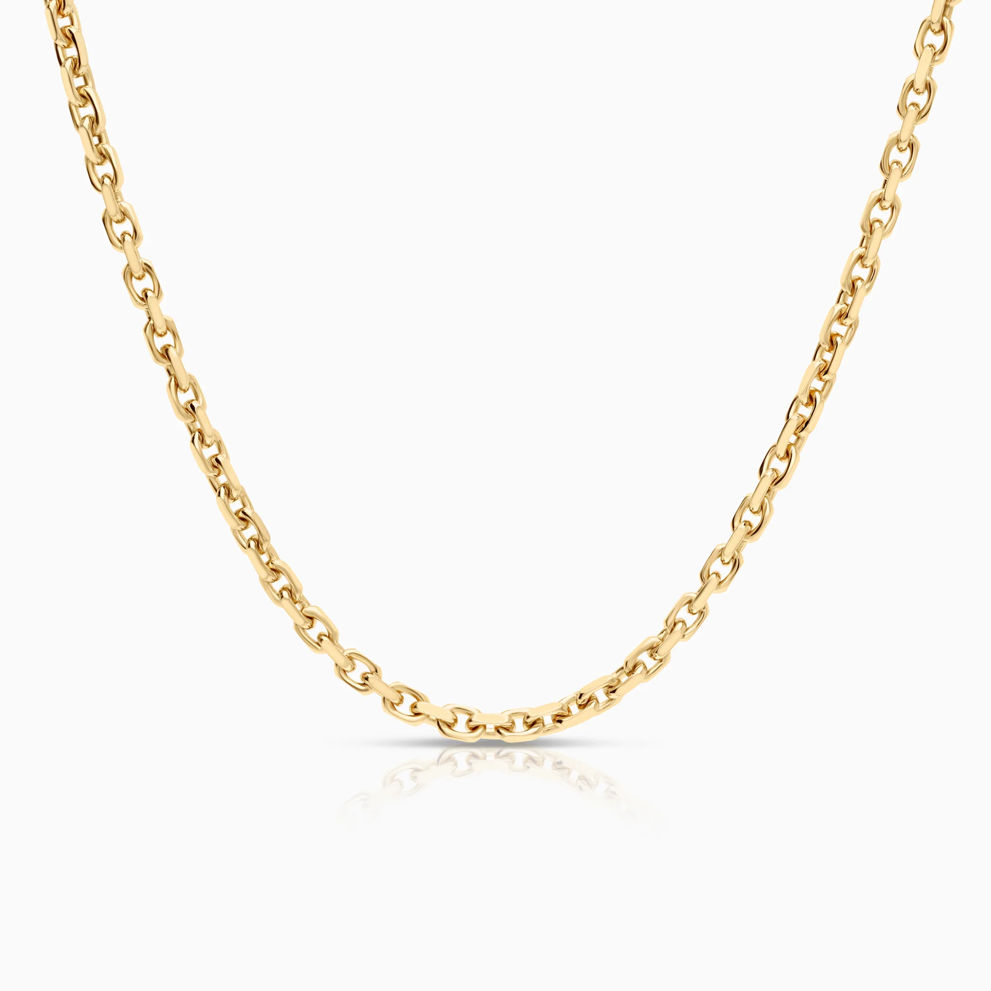 Cable necklace 22.35g 18K gold