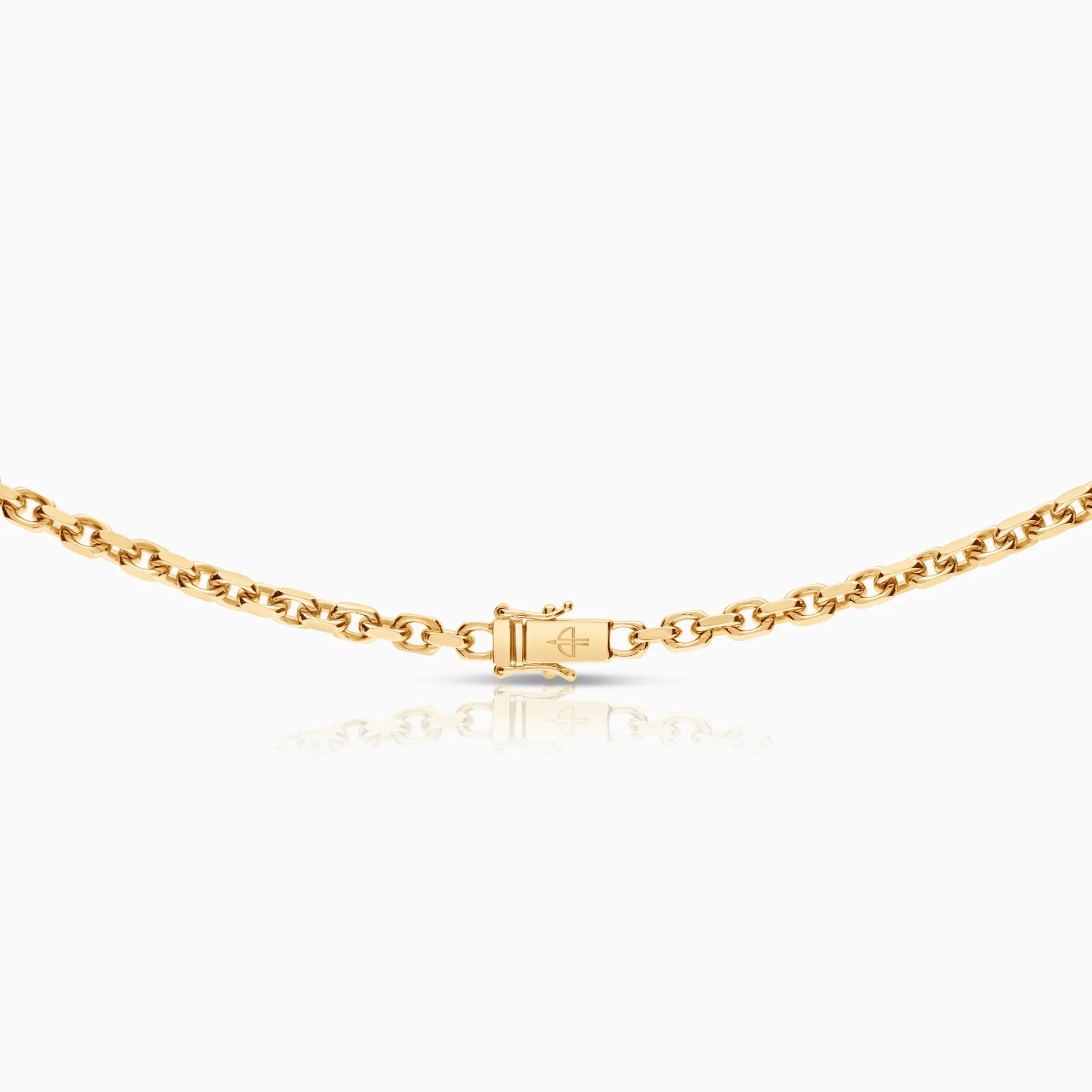 Cable necklace 42.79g 18K gold - Image 2