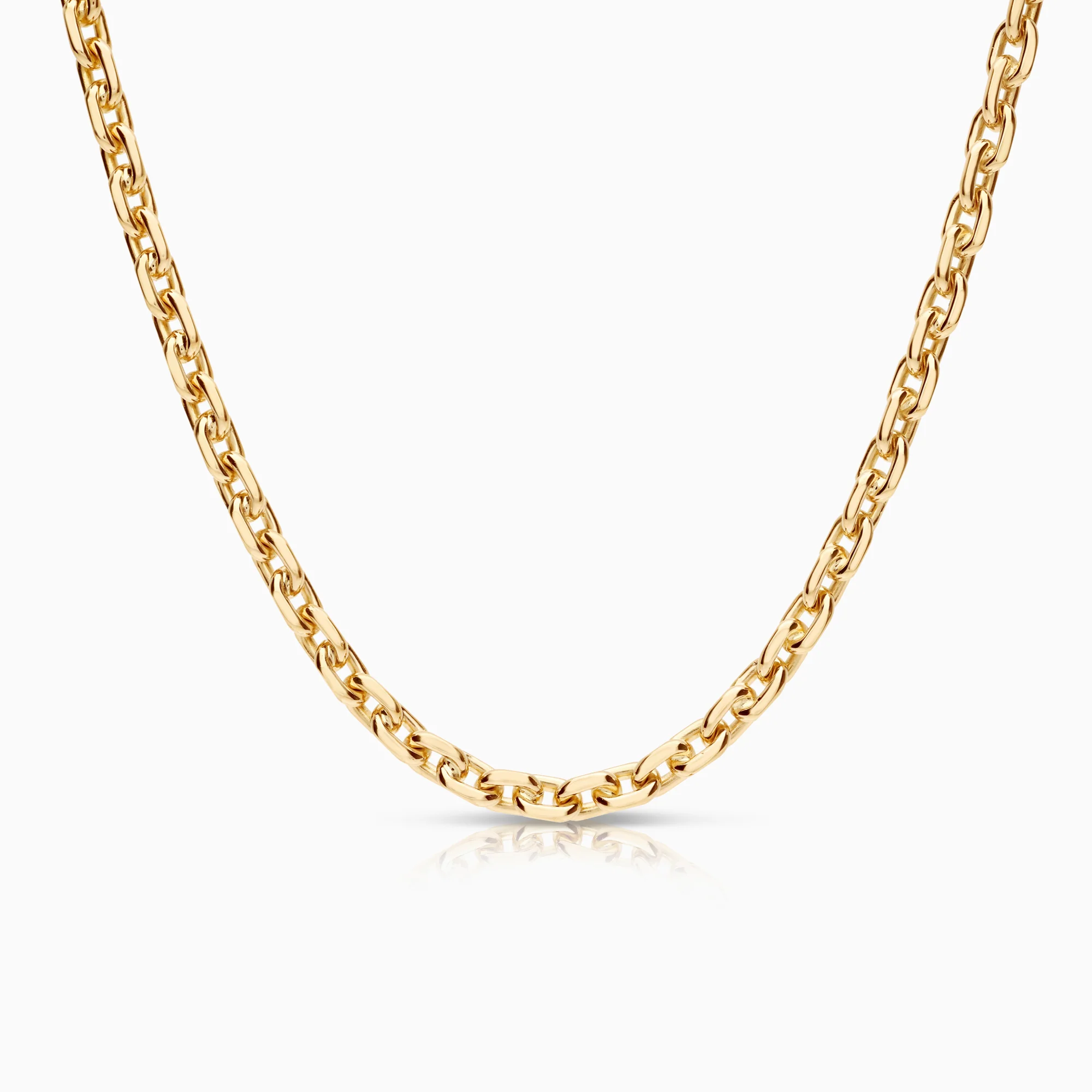 Cable necklace 52.66g 18K gold