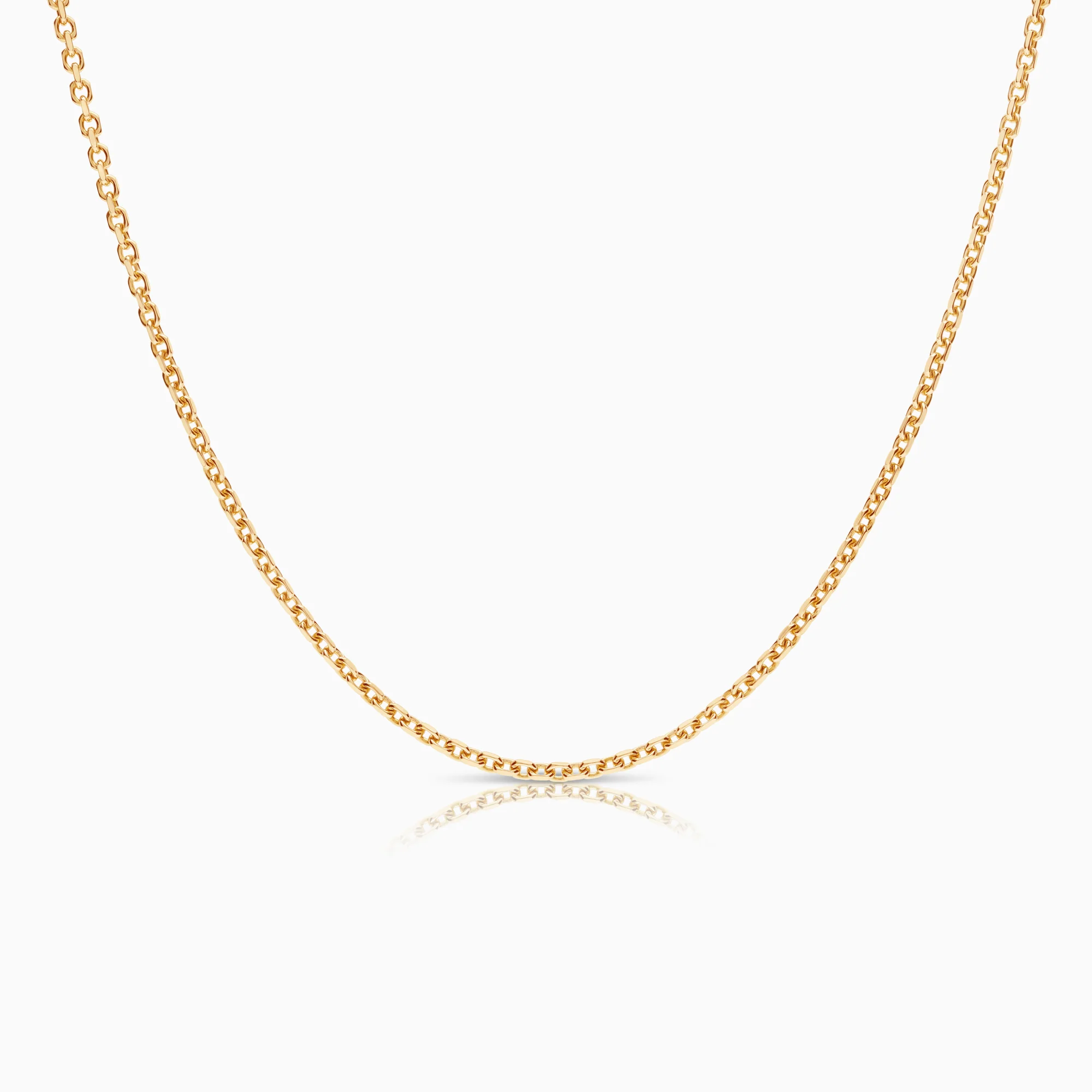 Cable necklace 7.59g 18K gold