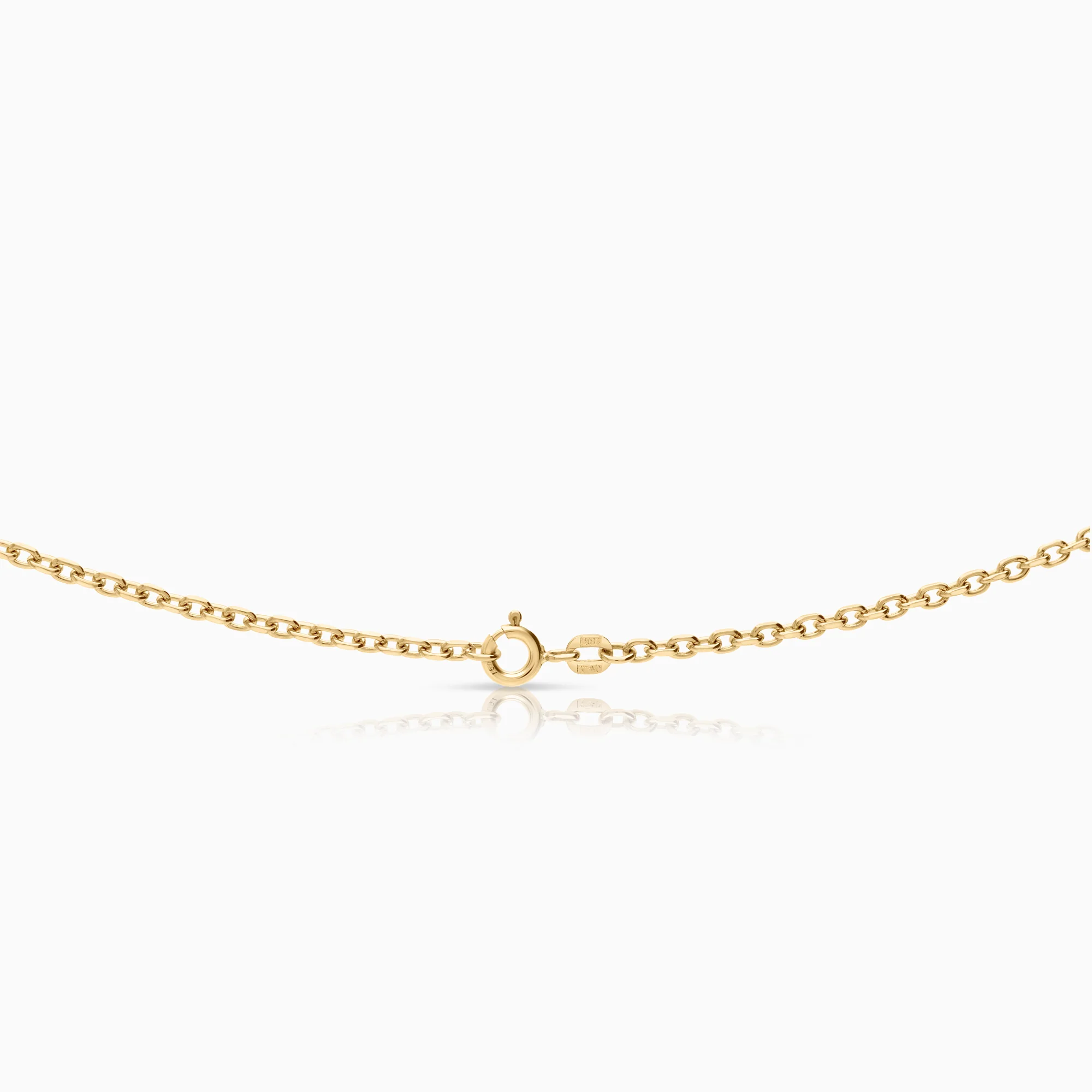 Cable necklace 9.38g 18K gold. - Image 2