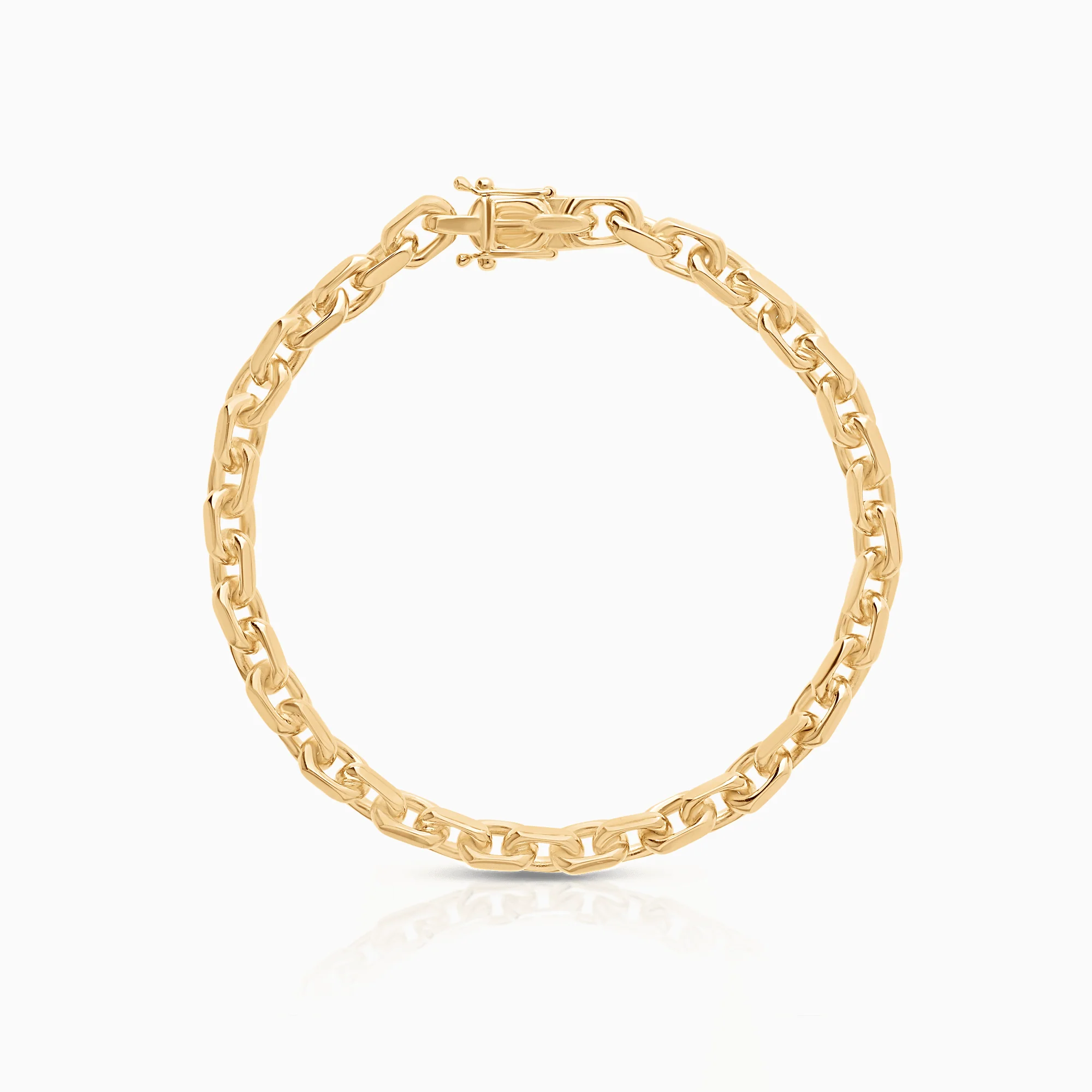 Cable Bracelet 27.35g 18K gold