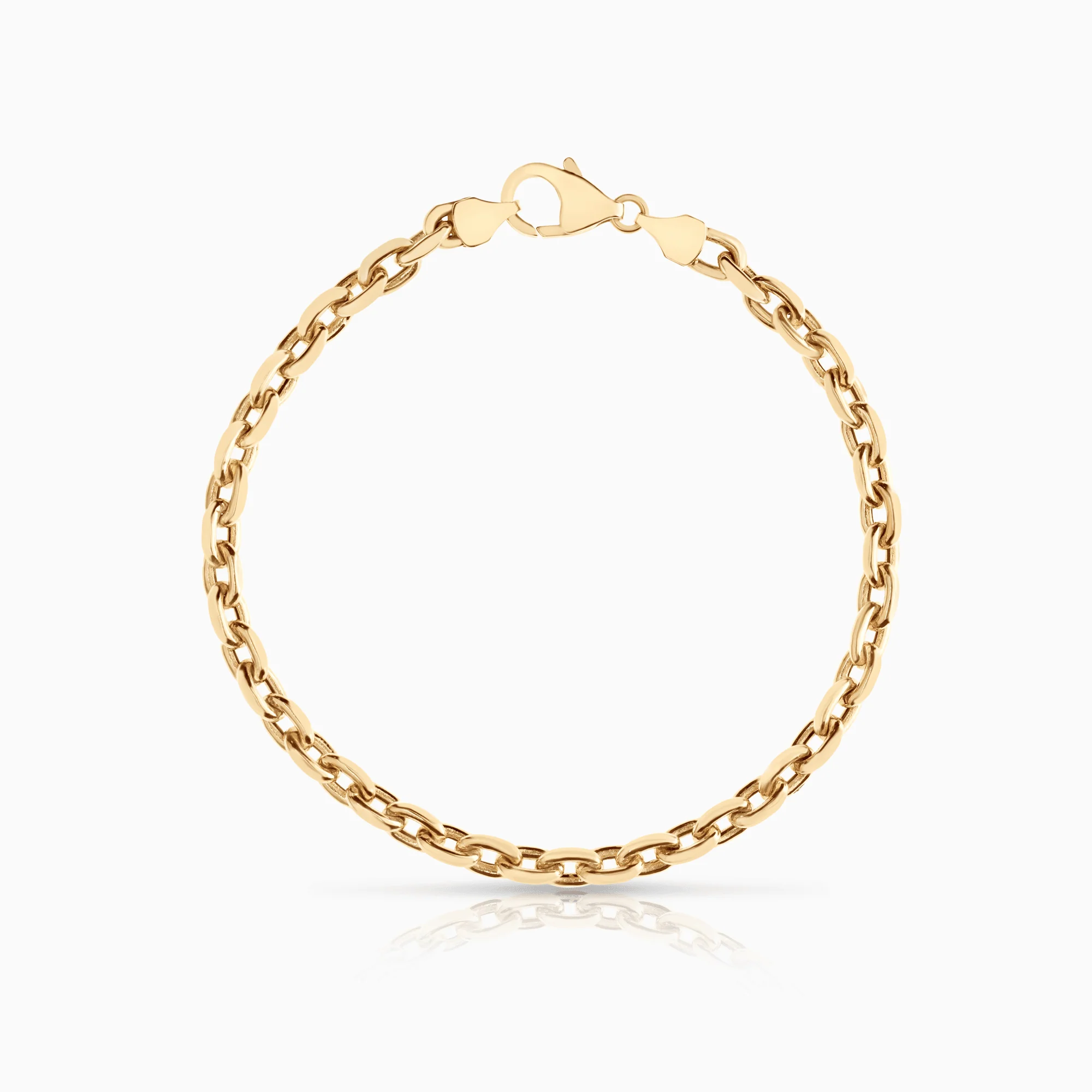 Cable bracelet 6.78g 18K gold