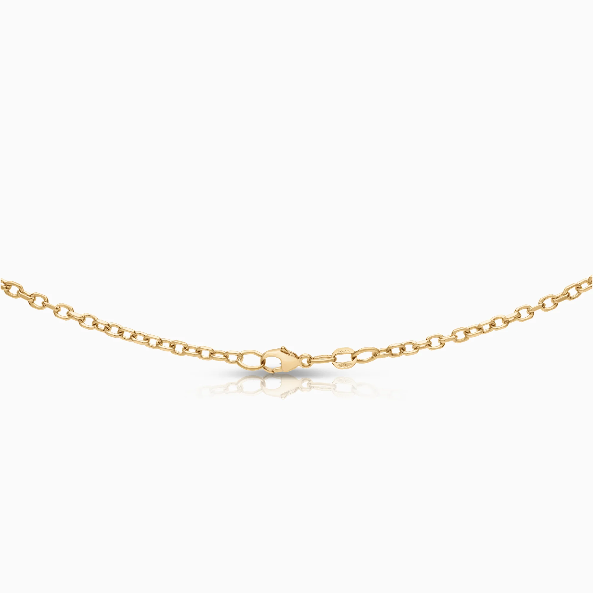 Cable necklace 11.95g 18K gold - Image 2