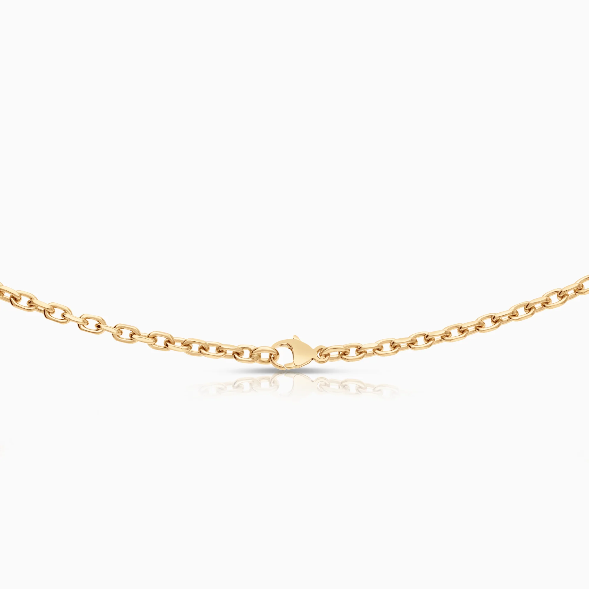 Cable chain necklace 14.66g 18K gold - Image 2