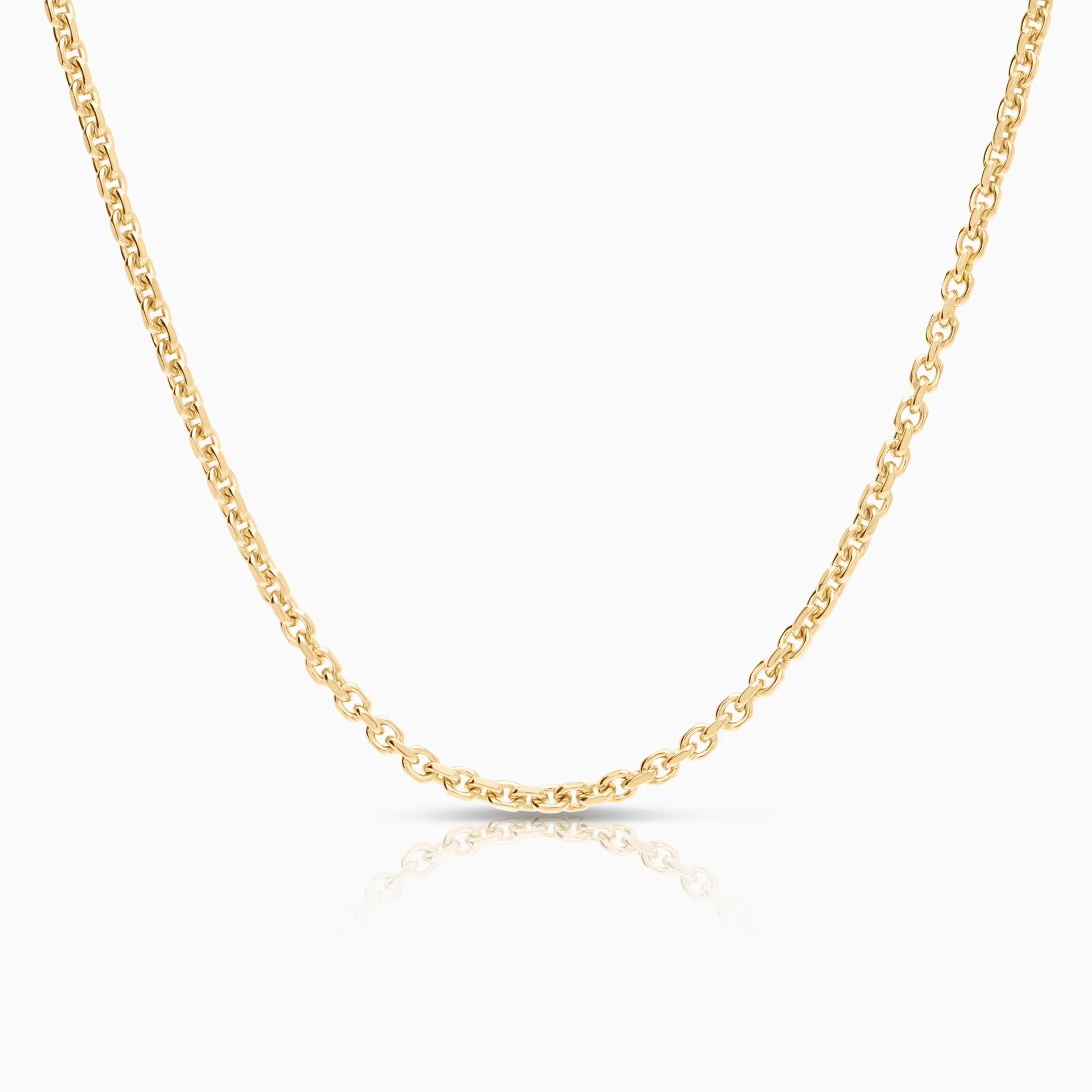 Cable Necklace 15.18g 18K Gold