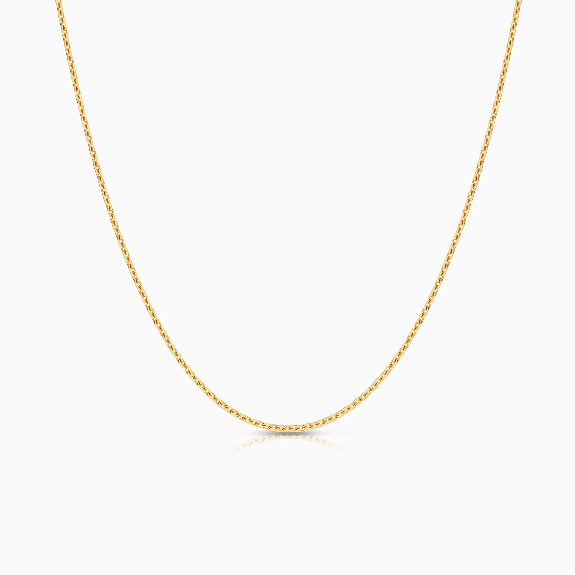 Cable necklace 4.94g 18K gold