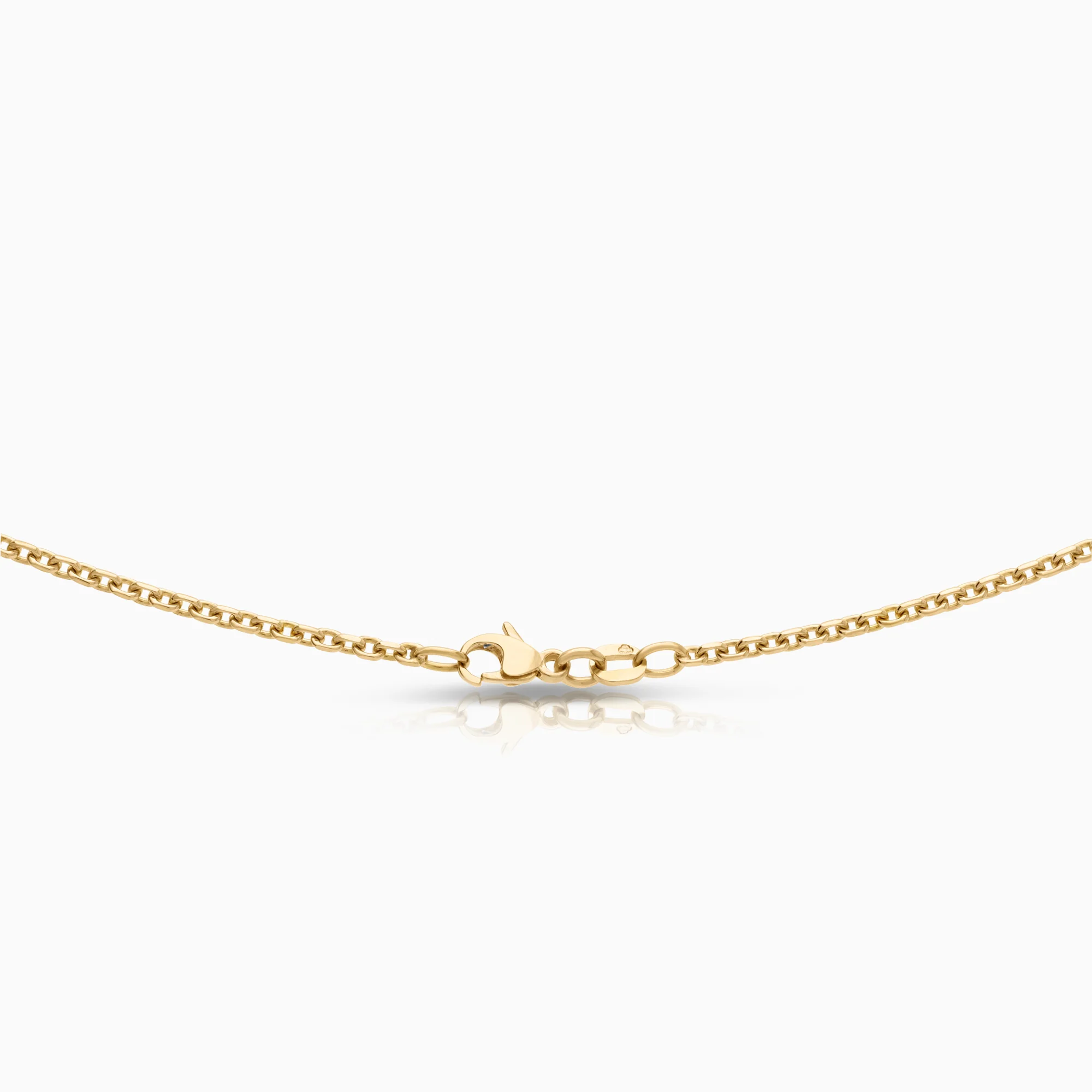 Cable necklace 8.25g 18K gold - Image 2