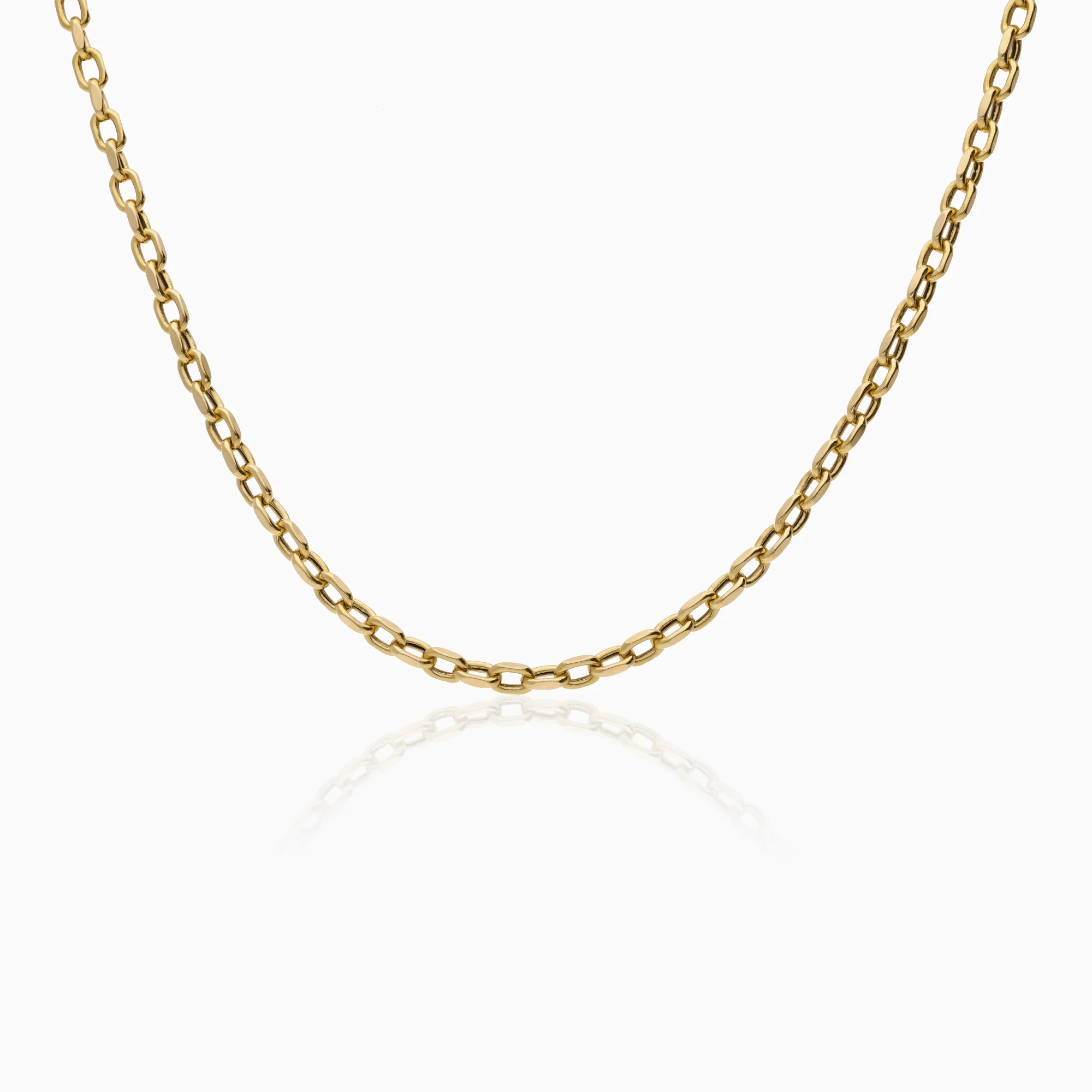 Cable chain 10.86g 18K gold