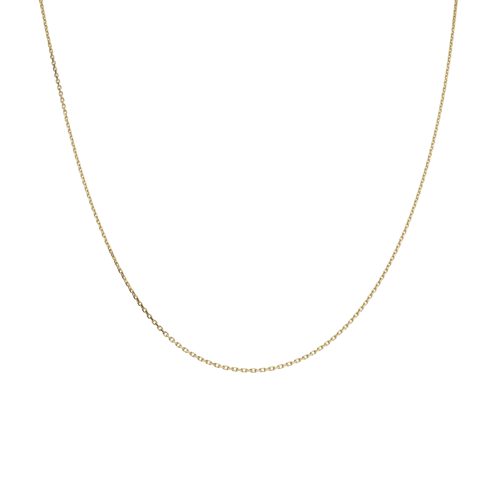 Cable chain 42.5cm 18K gold