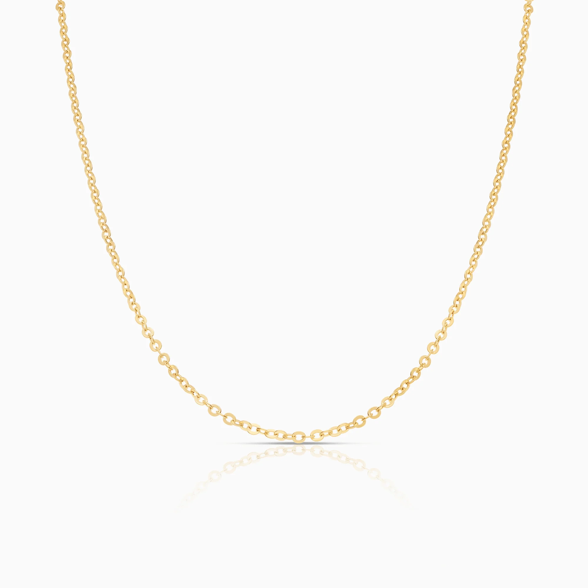 Cable Chain 51cm 18K Gold