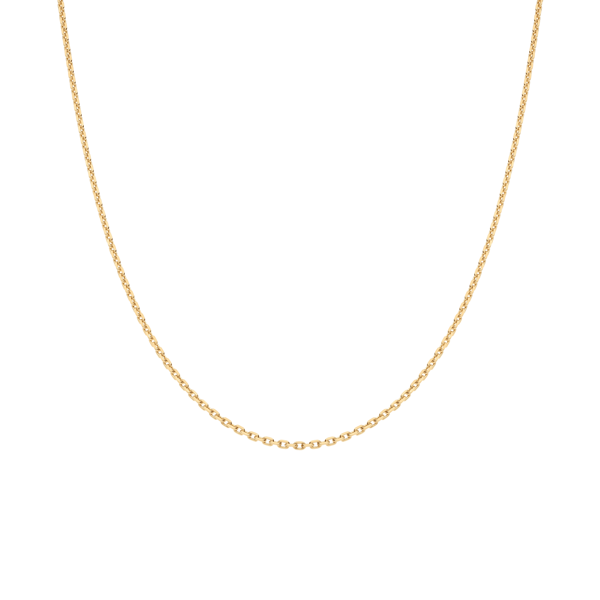 Cable chain 39.5cm 18K gold - Image 2