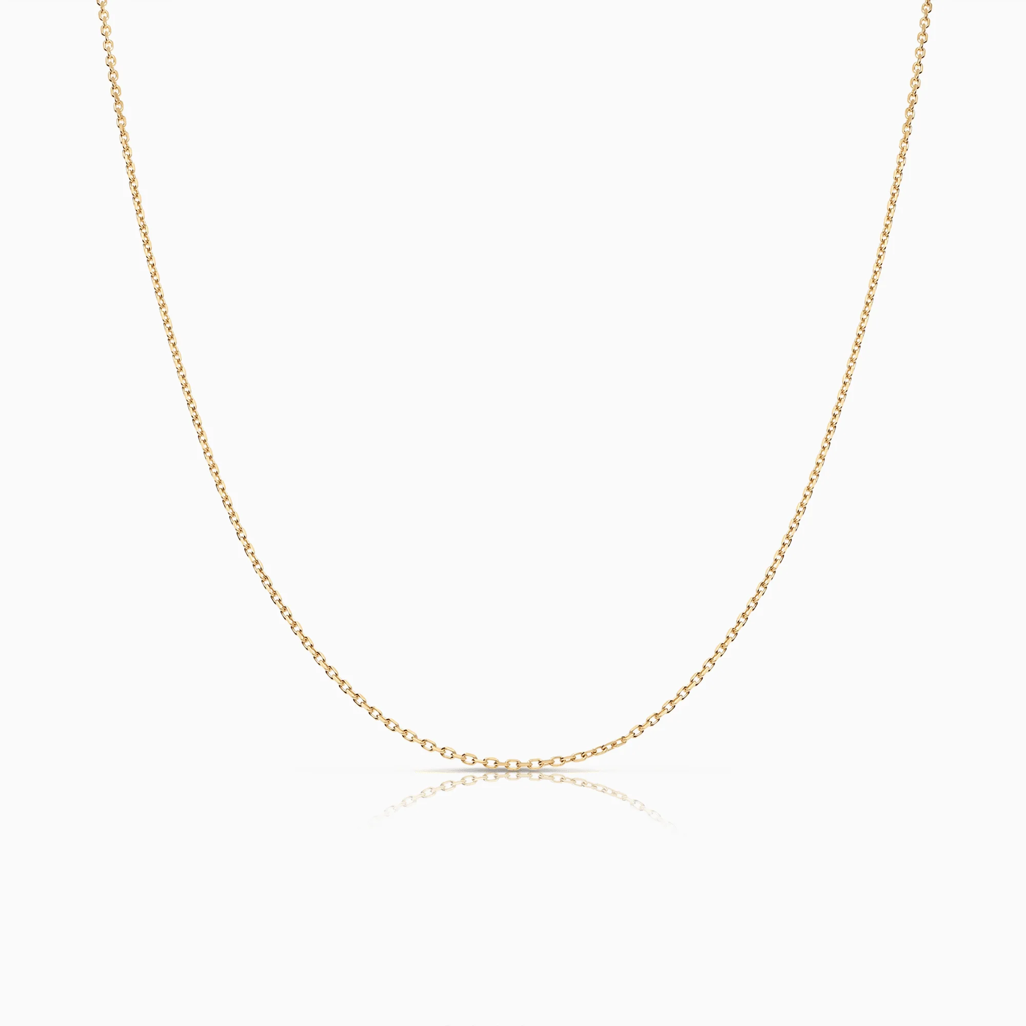 Cable Chain 40cm 18K Gold