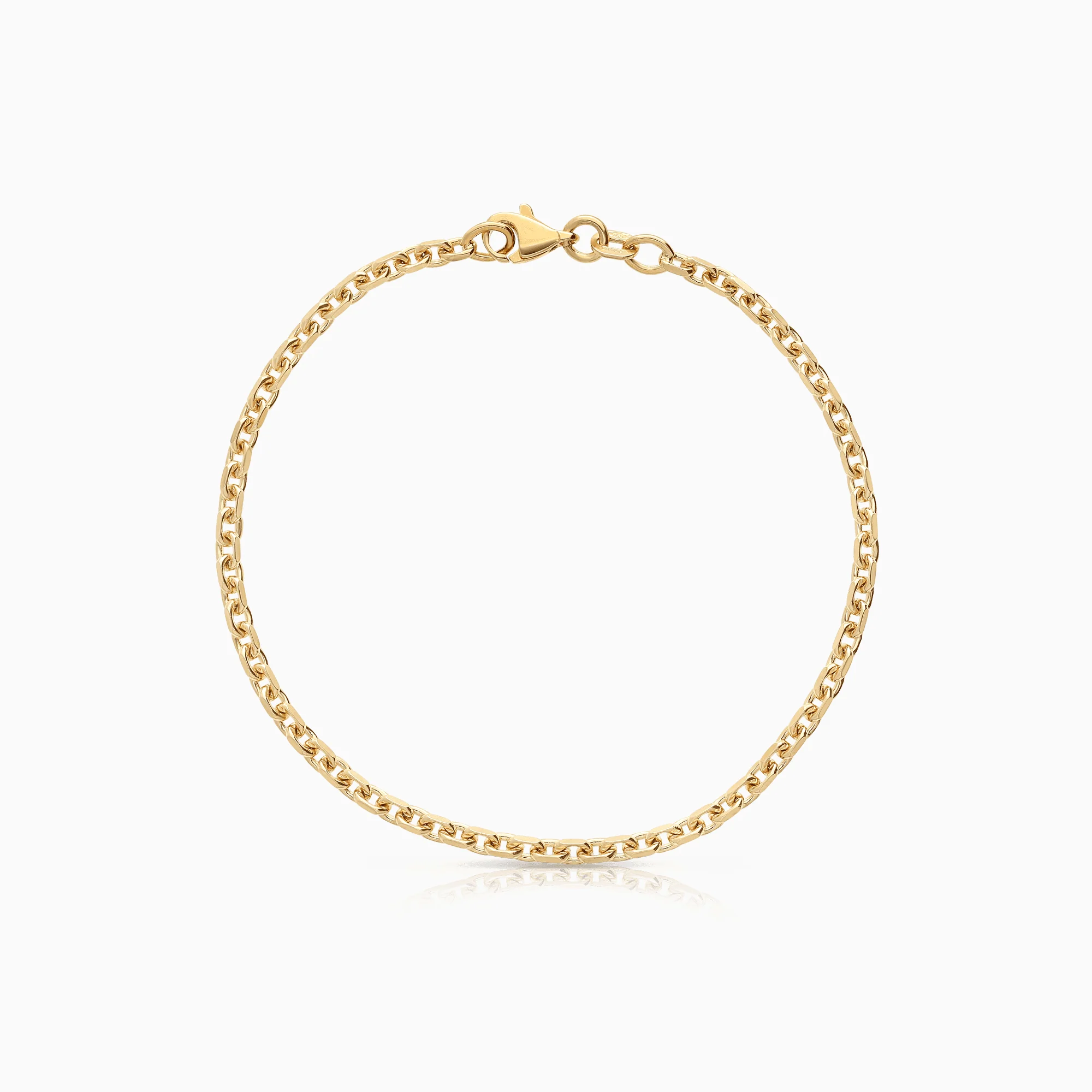 Cable link 5.10g 18K gold