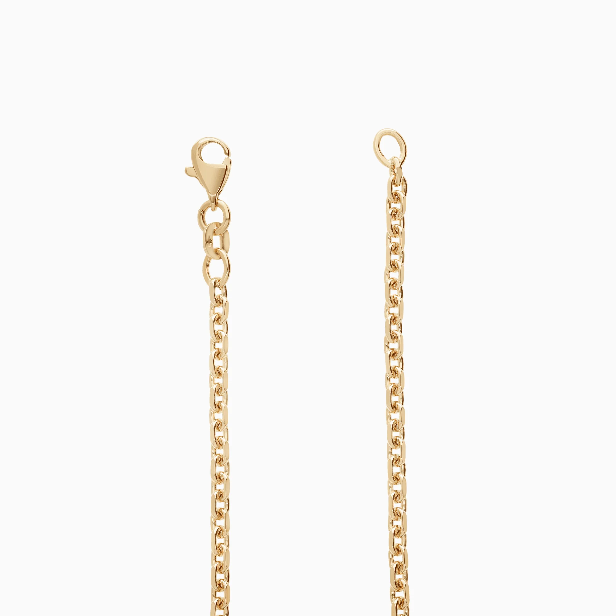 Cable link 5.10g 18K gold - Image 2