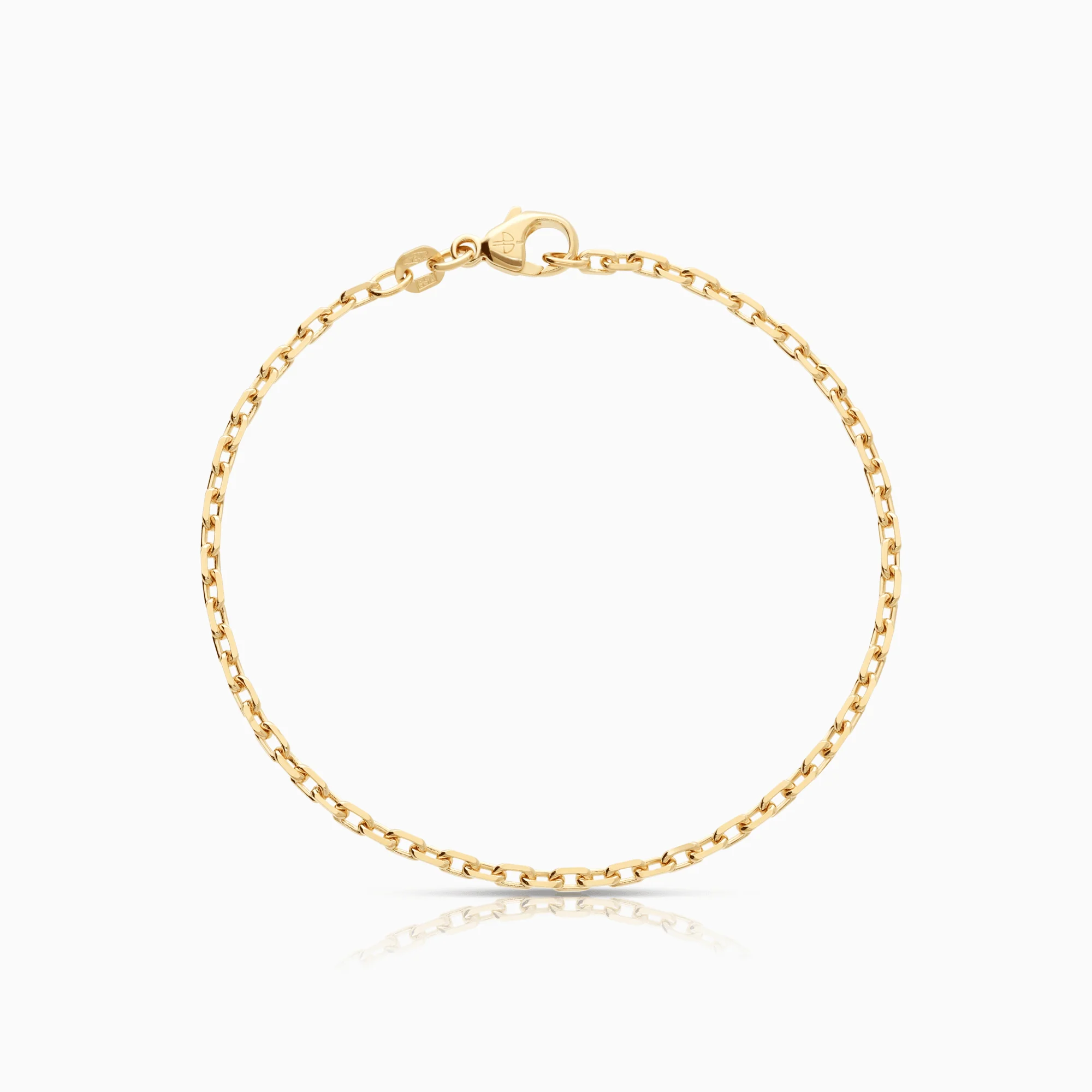 Cable bracelet 4.35g 18K gold