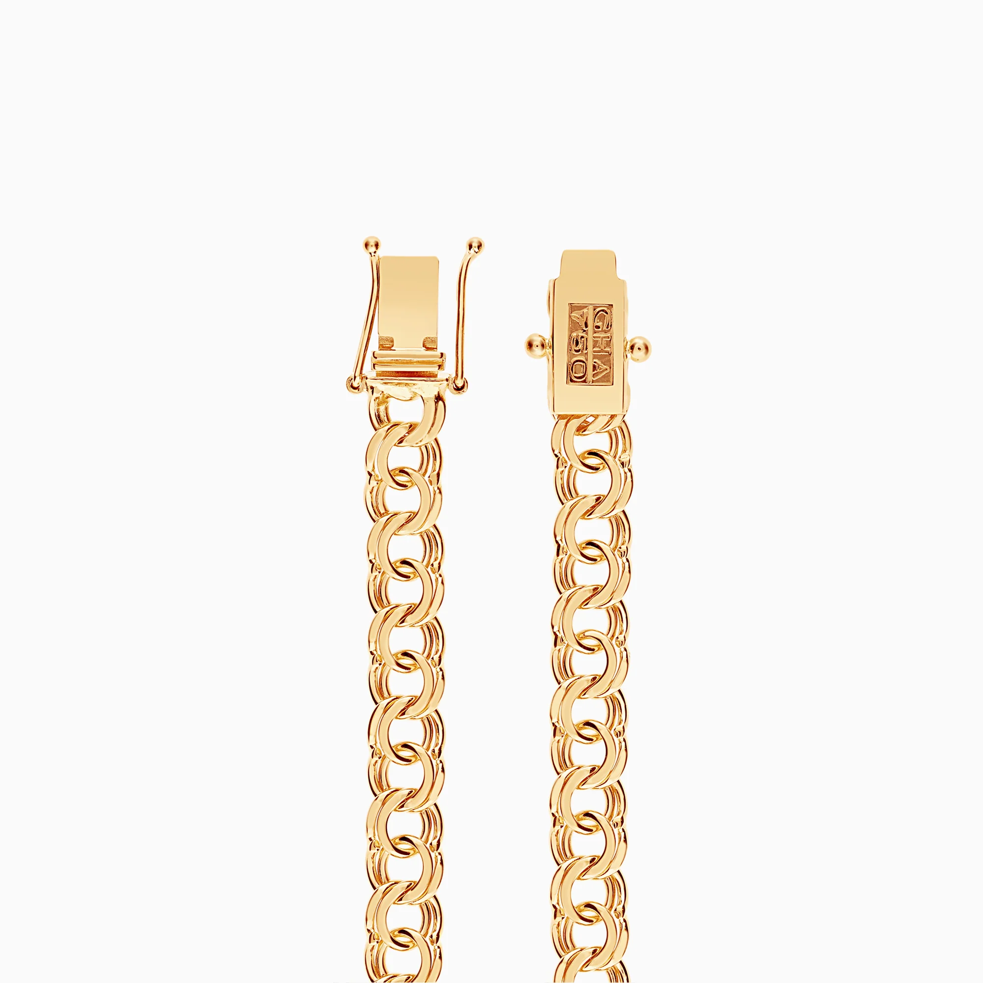Bismarck bracelet 10.09g 18K gold - Image 2