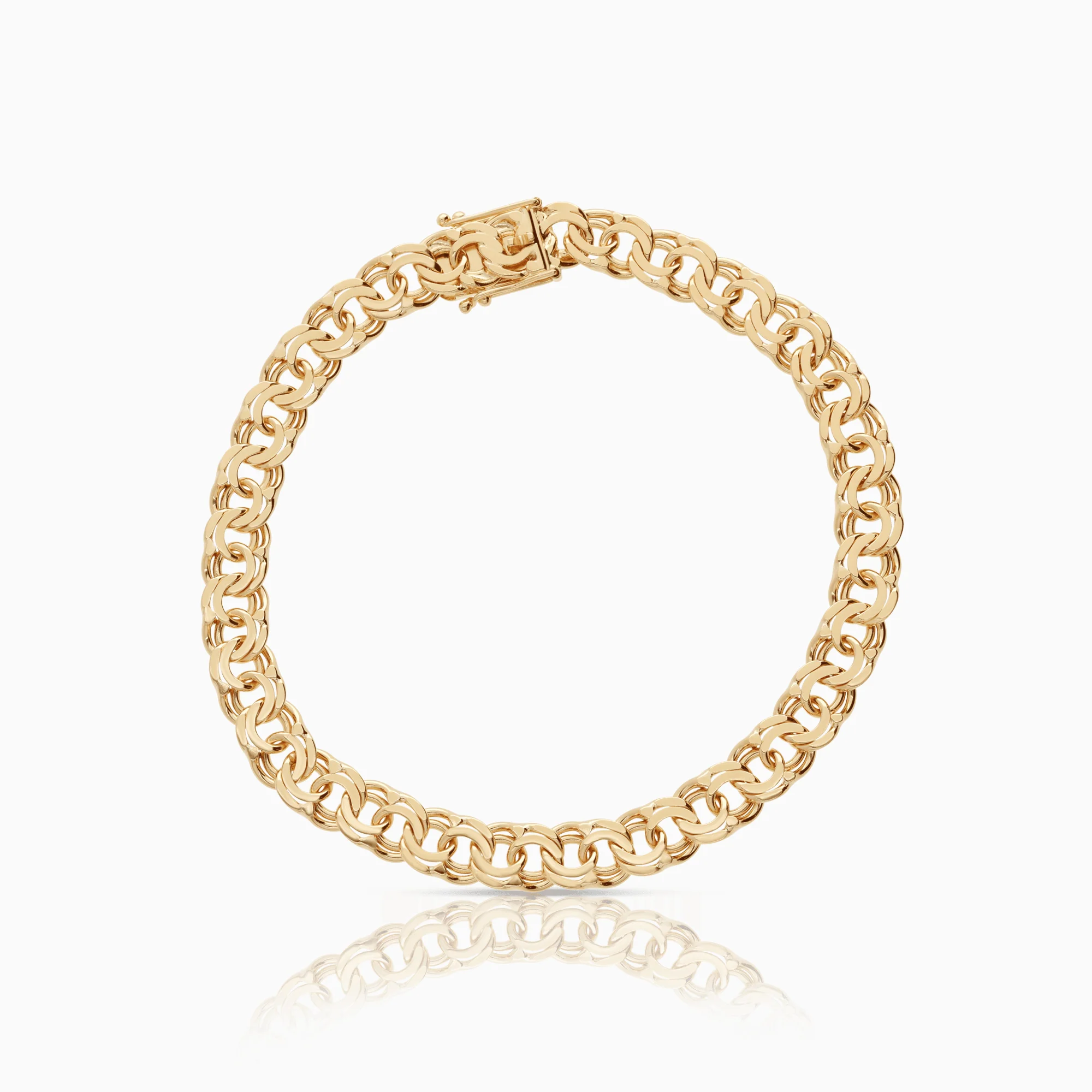 Bismarck bracelet 15.58g 18K gold