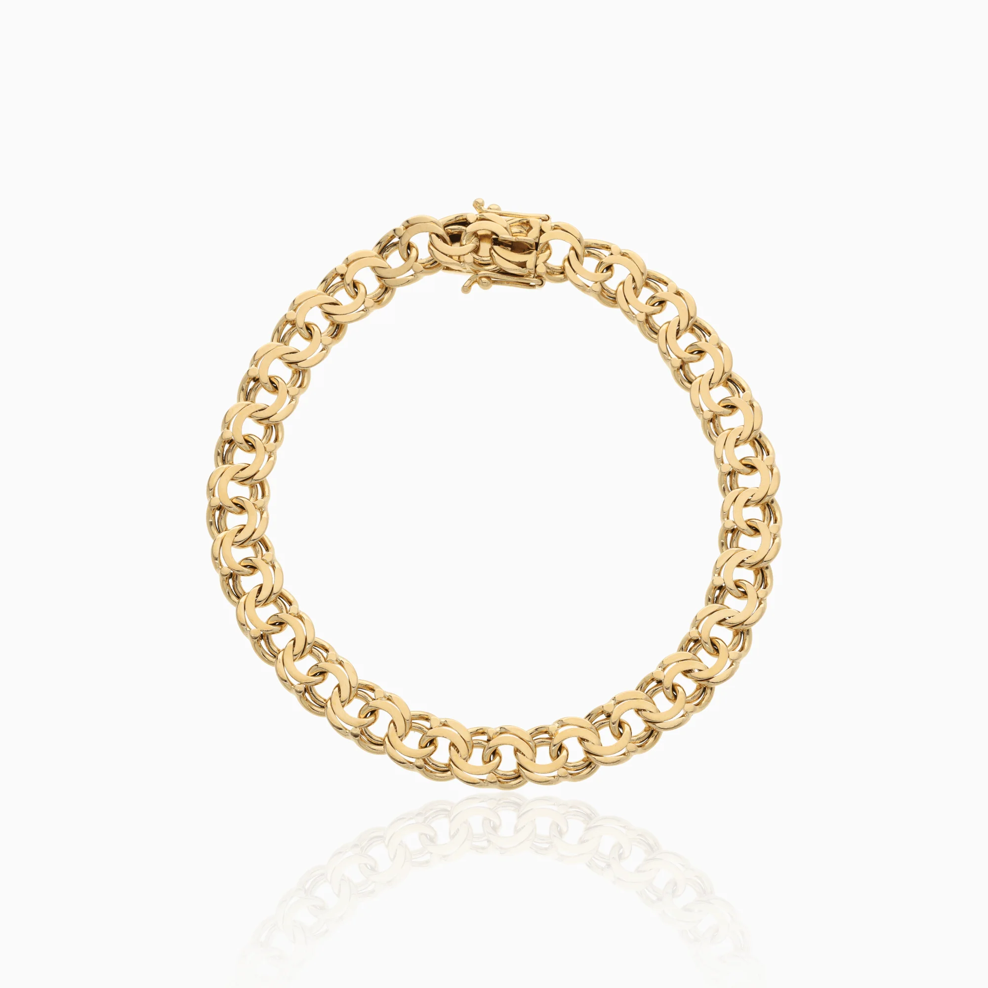 Bismarck bracelet 18.95g 18K gold